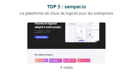 top 10 classement Pépites Tech, Sempaï
