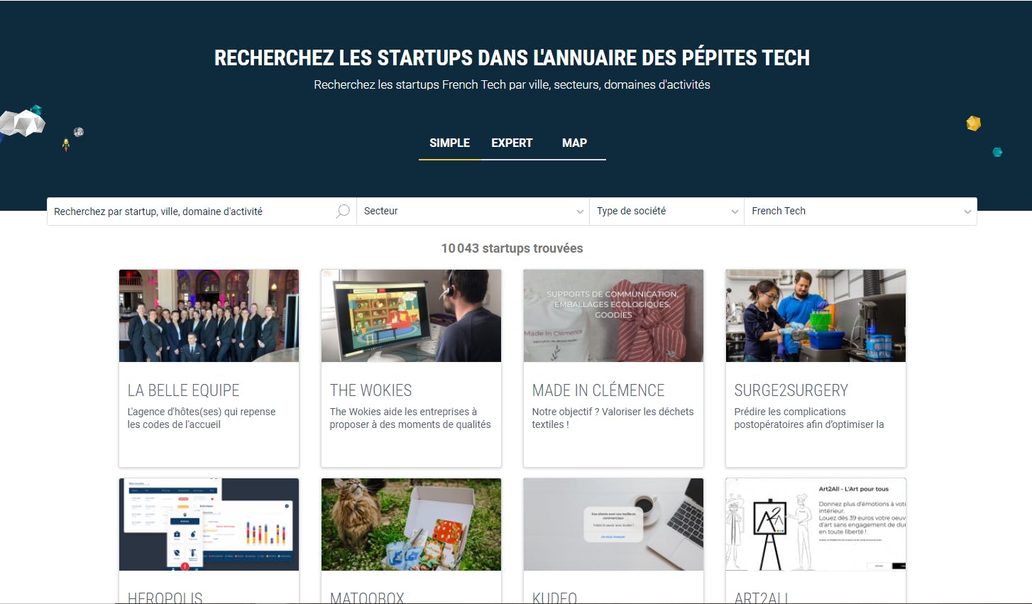 Annuaire Pépites Tech
