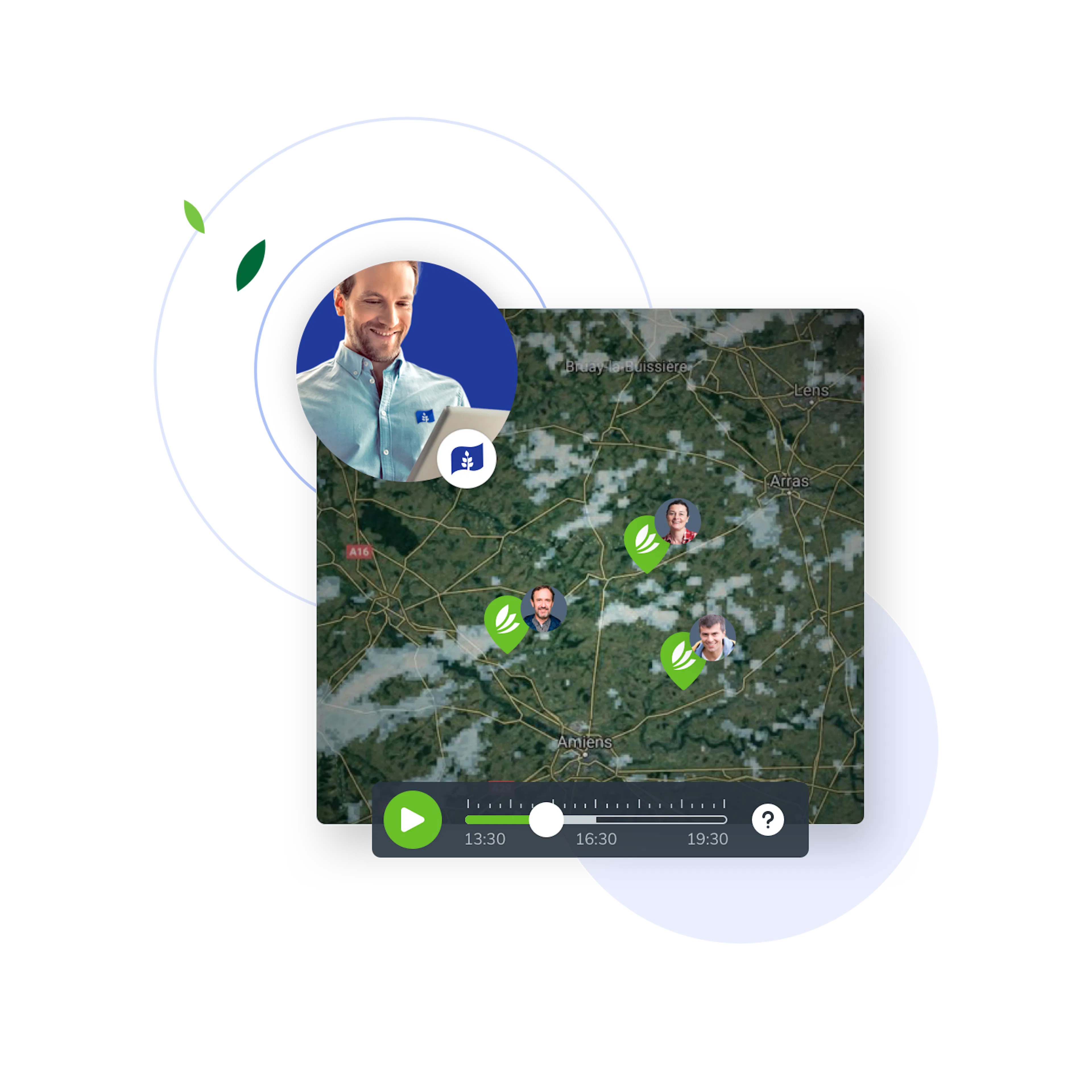 Farms: create your collaborative network of connected weather stations.