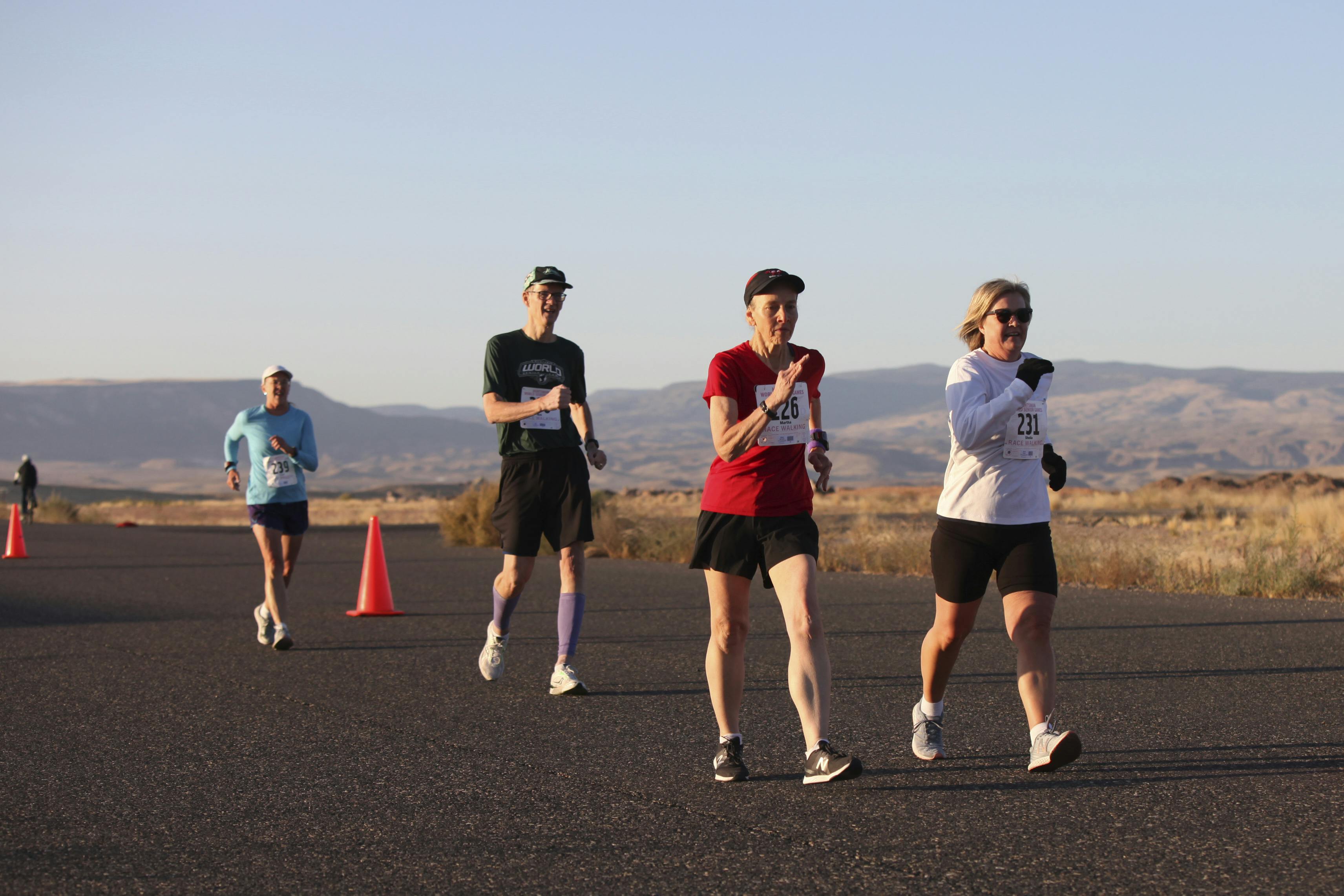 Huntsman World Senior Games Race Walking