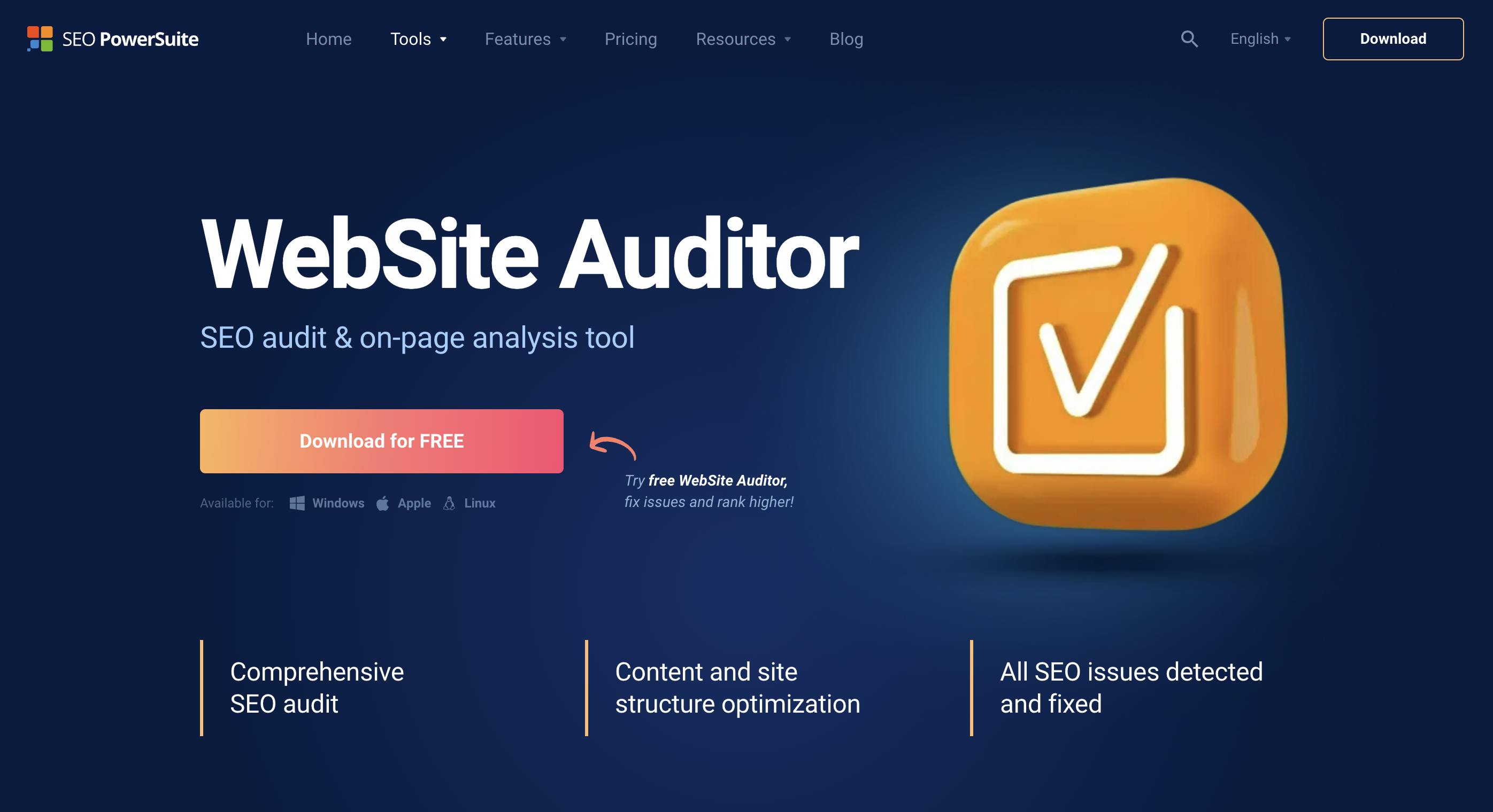 Presentation Website Auditor