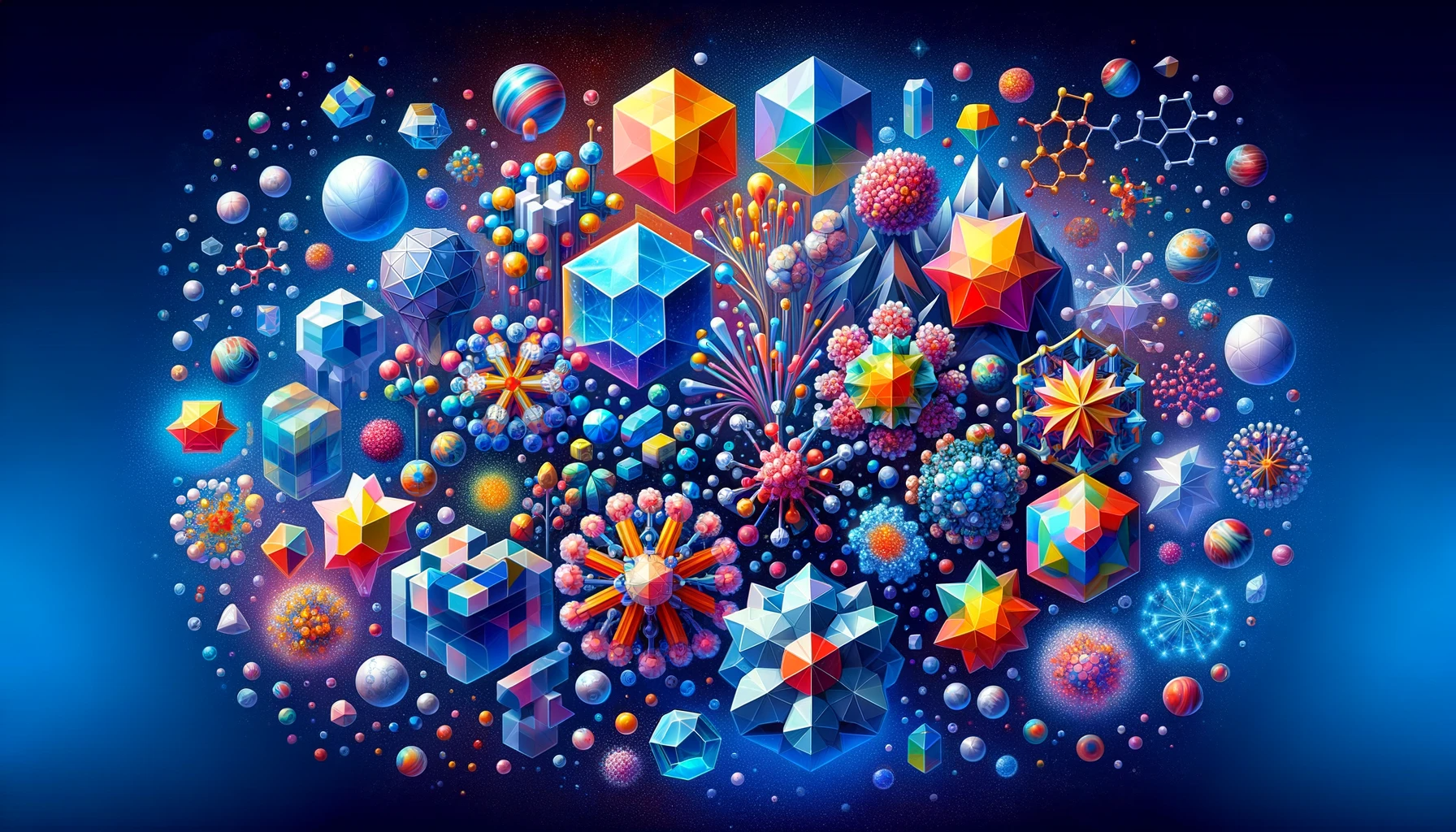 Random crystalline structures