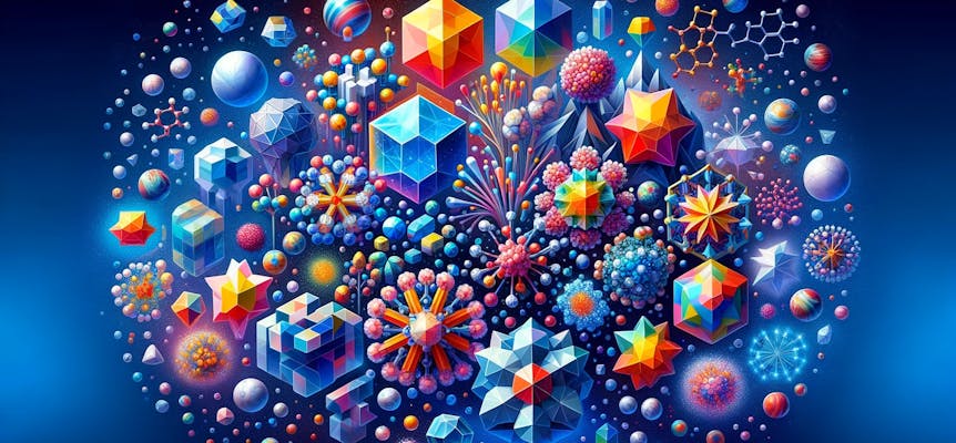 Random crystalline structures