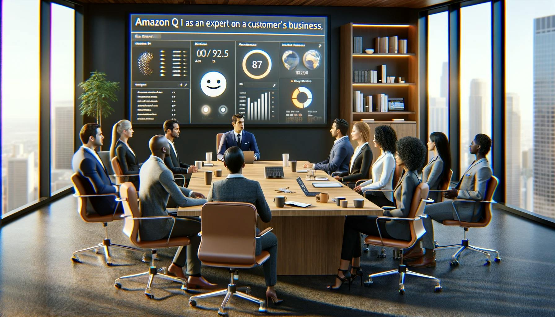 Amazon Q will be an expert on your business.