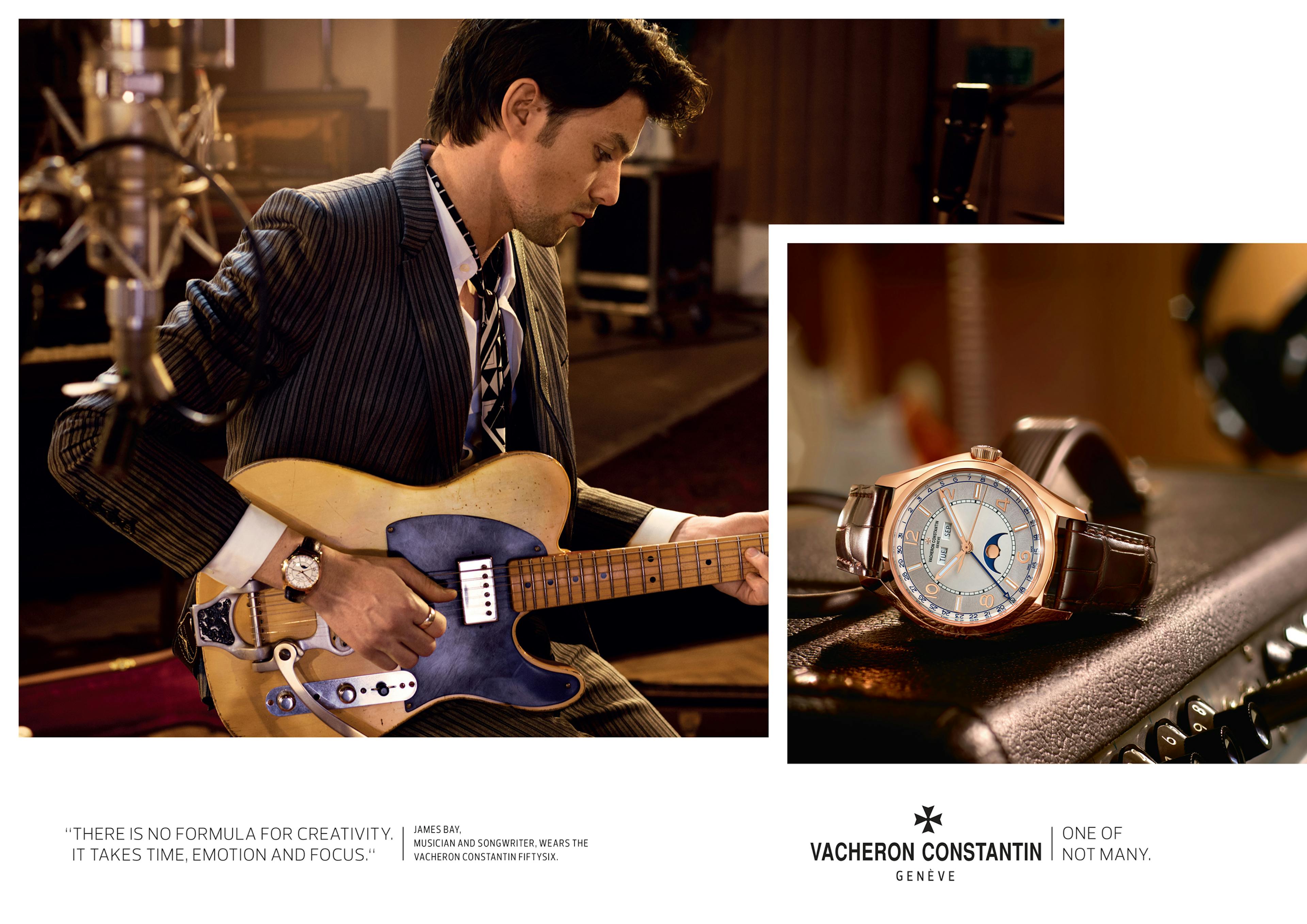 Phil Poynter Vacheron Constantin Campaign James Bay