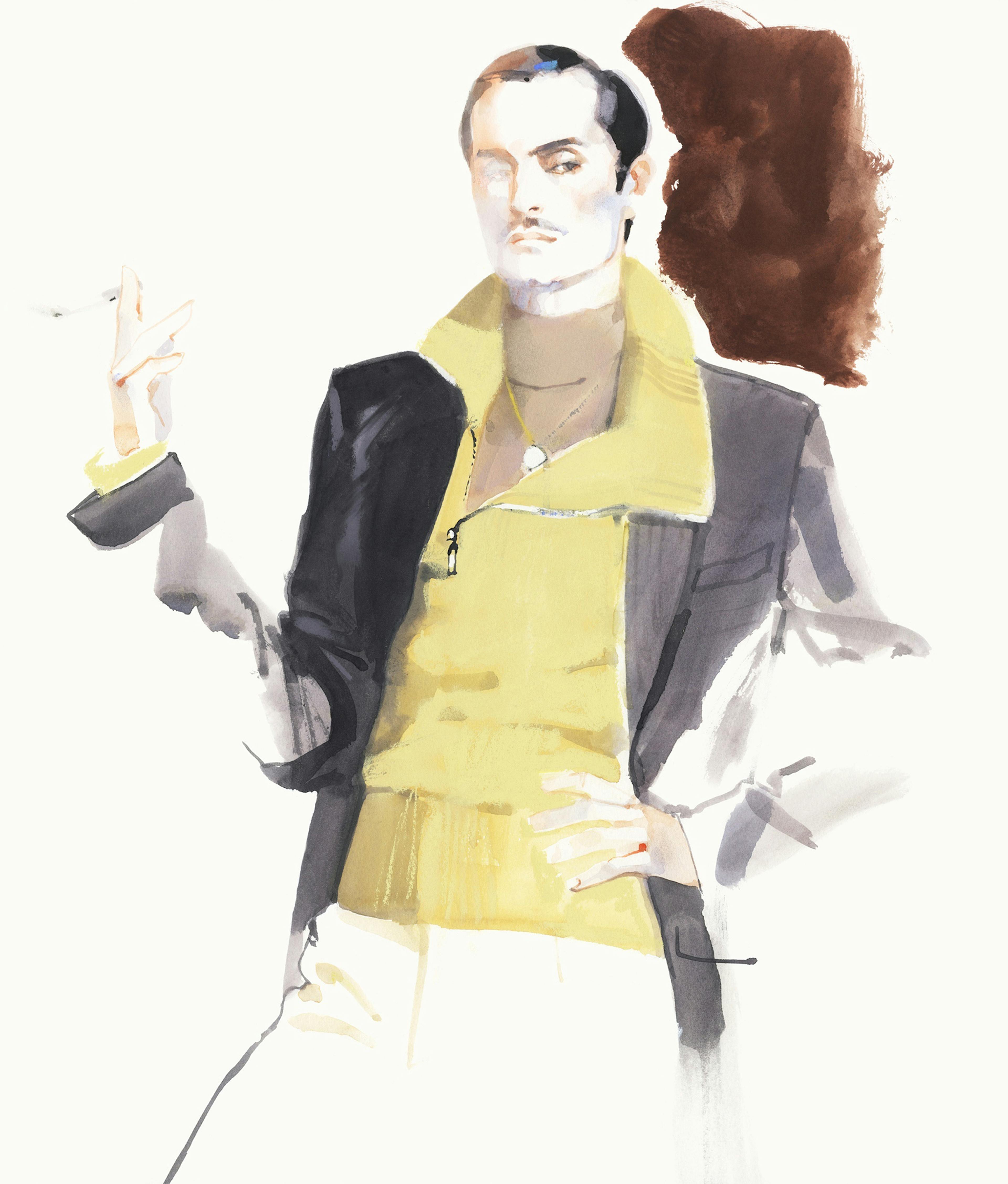 David Downton Arena Homme Jacques de Bascher