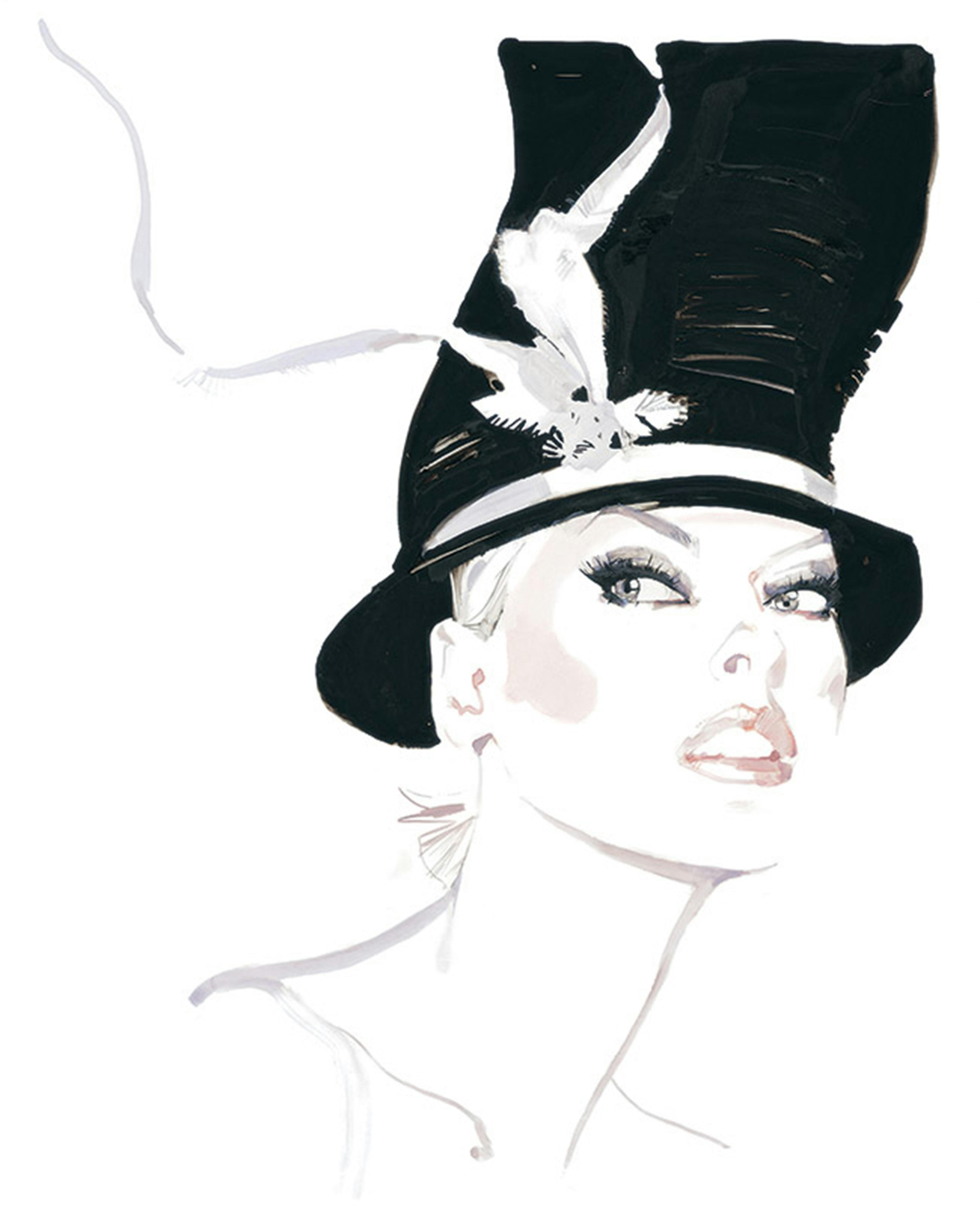 David Downton Linda Evangelista