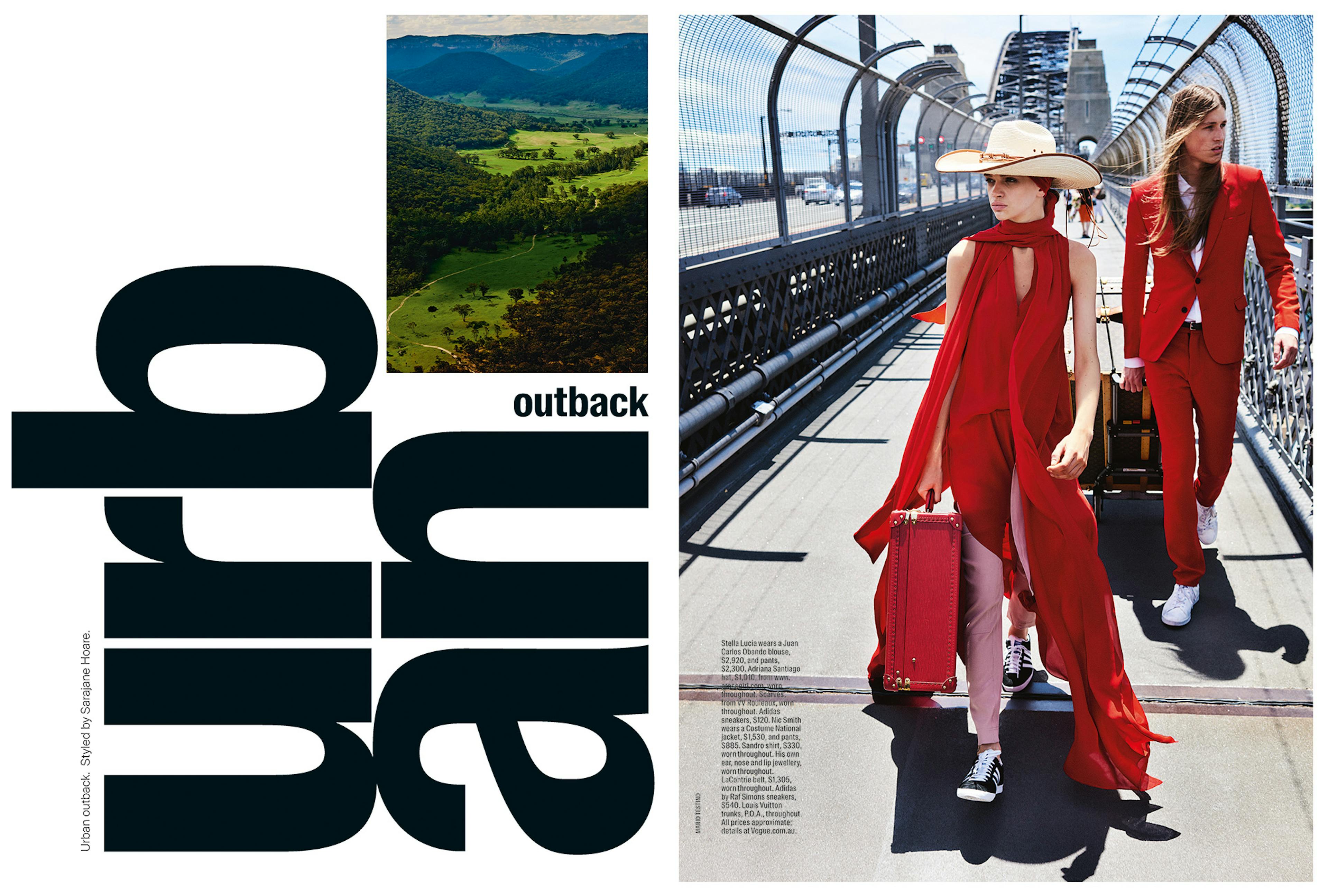 Sarajane Hoare Vogue Australia Urban Outback