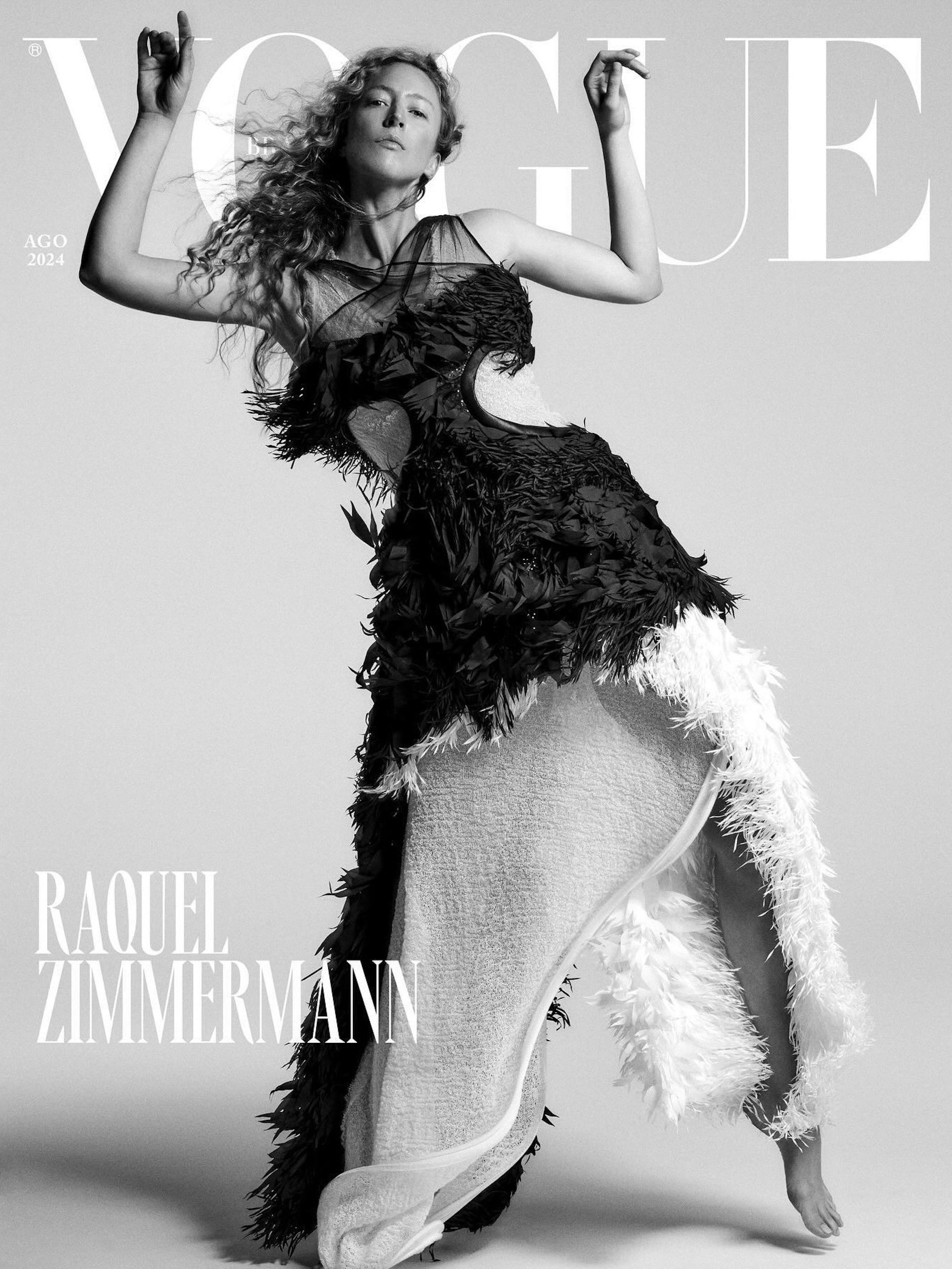 Chris Colls Vogue Brazil & Raquel Zimmermann Cover