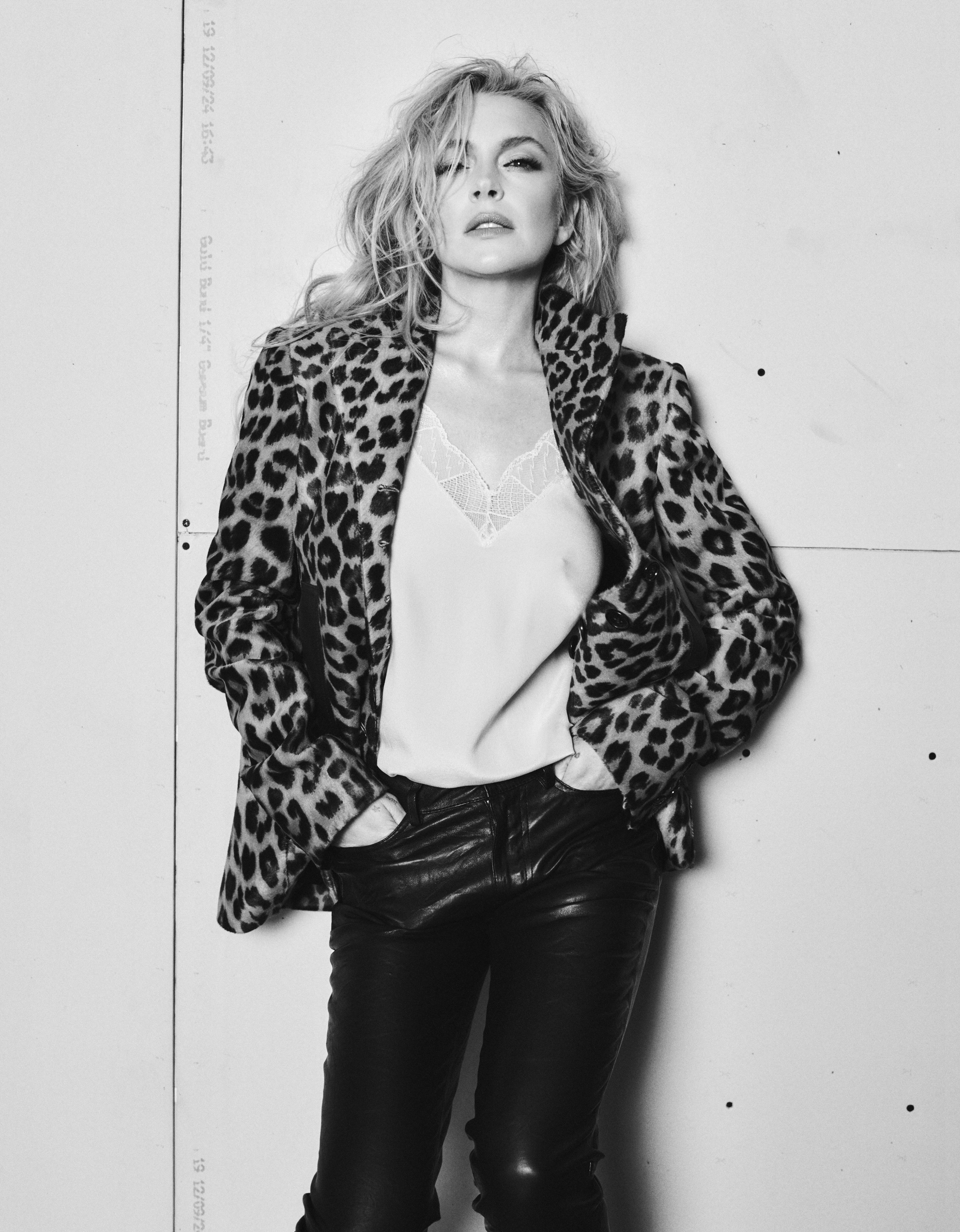 Chris Colls & Lindsay Lohan for ELLE US