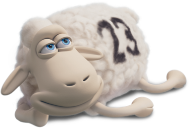 serta stuffed sheep