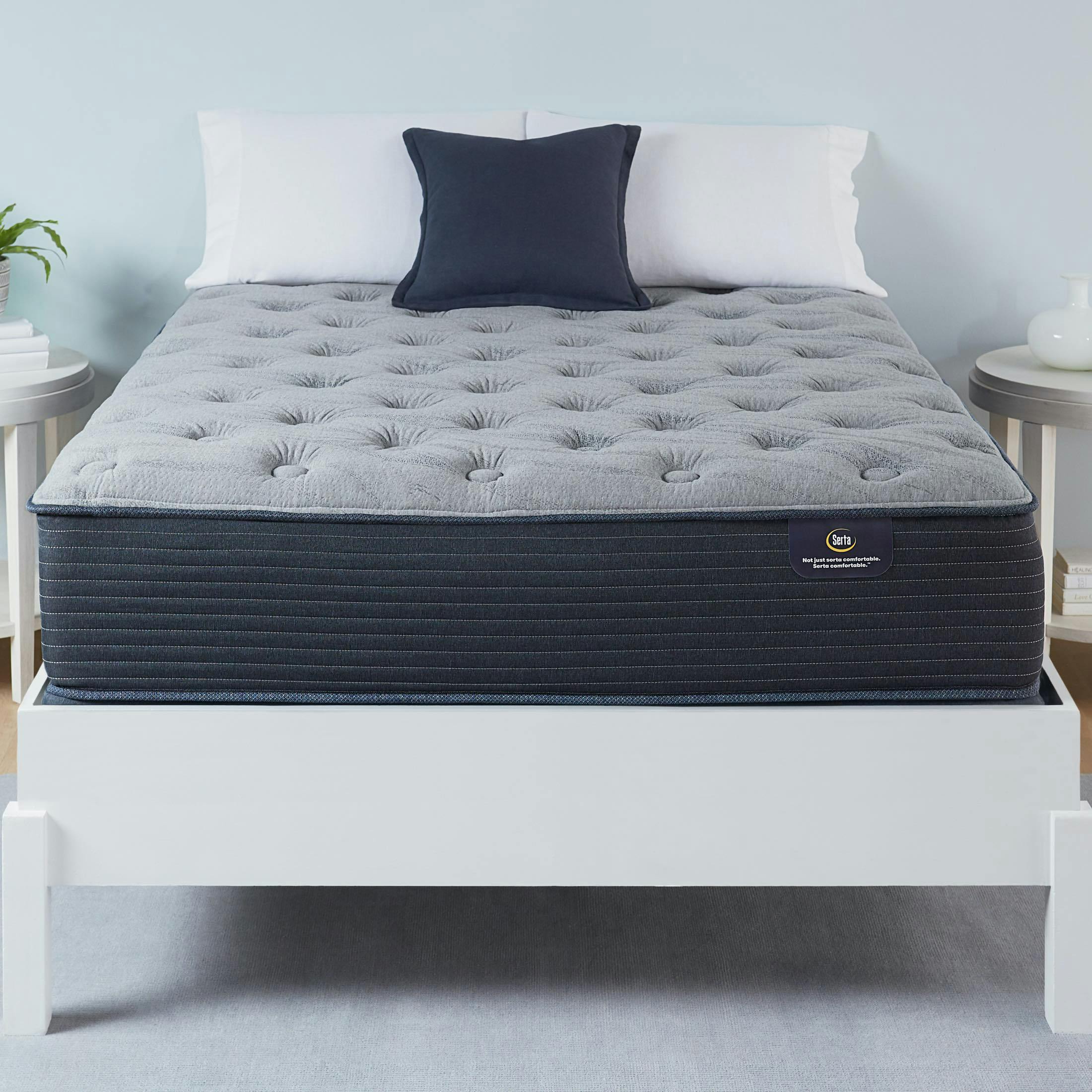 Serta Luxe Gel Memory Foam Mattress W Support Coils