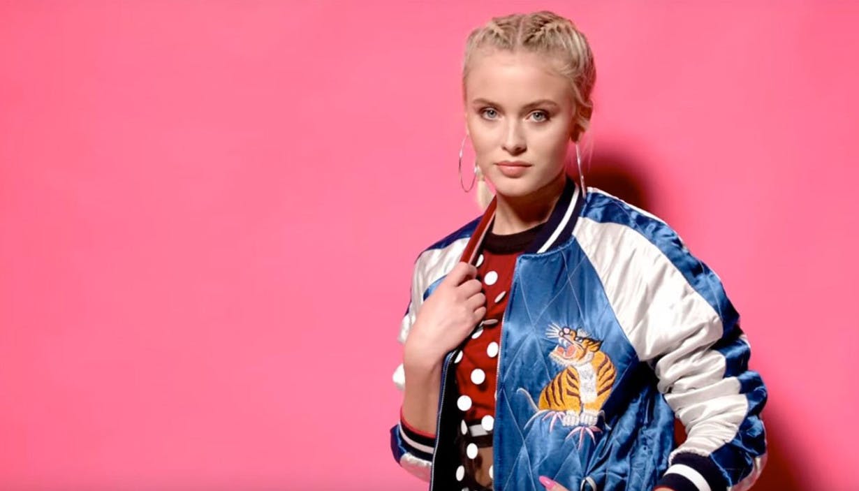 Pop star Zara Larsson talks about the songs that mean the most to her
