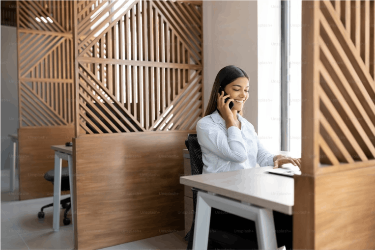 scene enregistrement d'appels professionnel