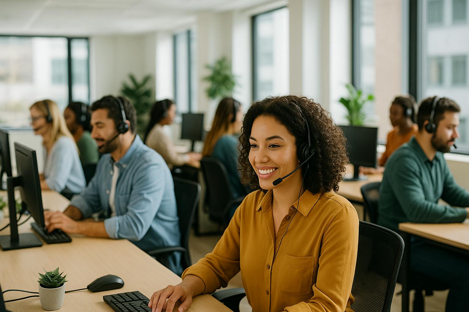centre d'appel adapté pour la digitalisation relation client