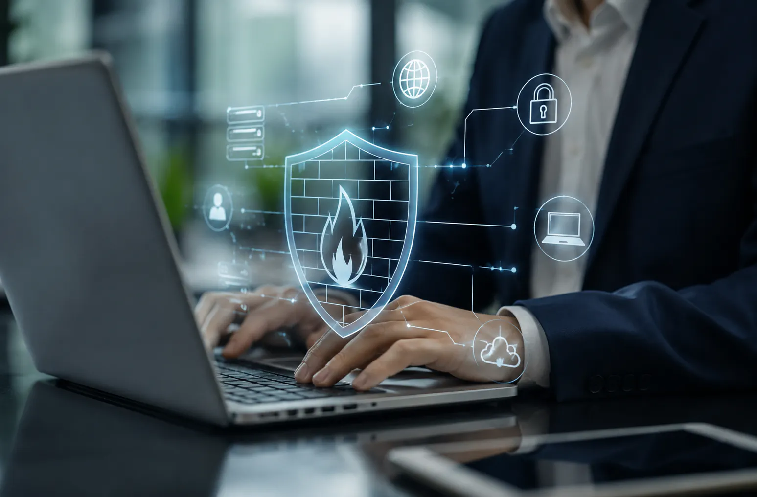 image firewall intégré