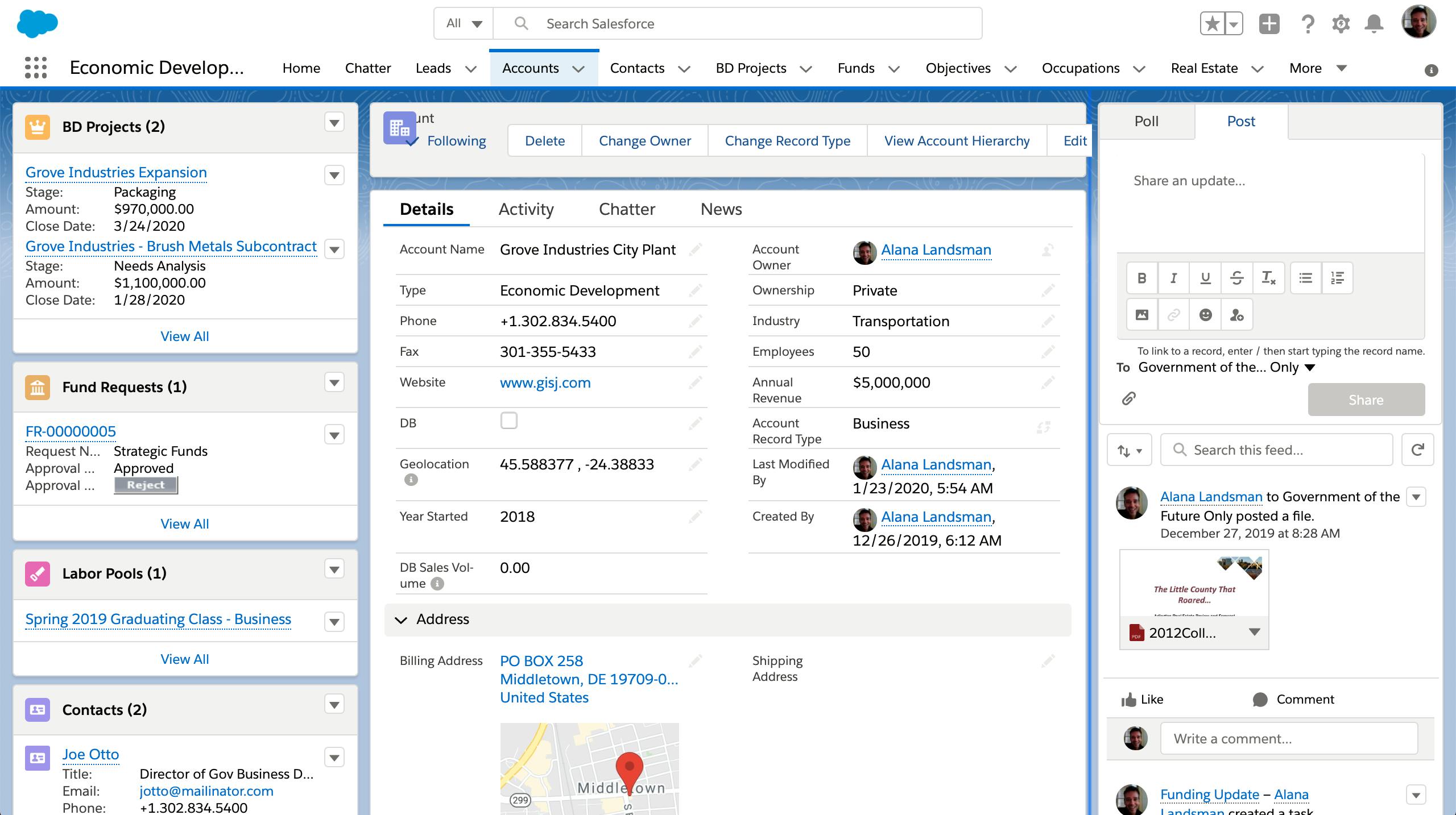 Gain Transparency of Businesses
