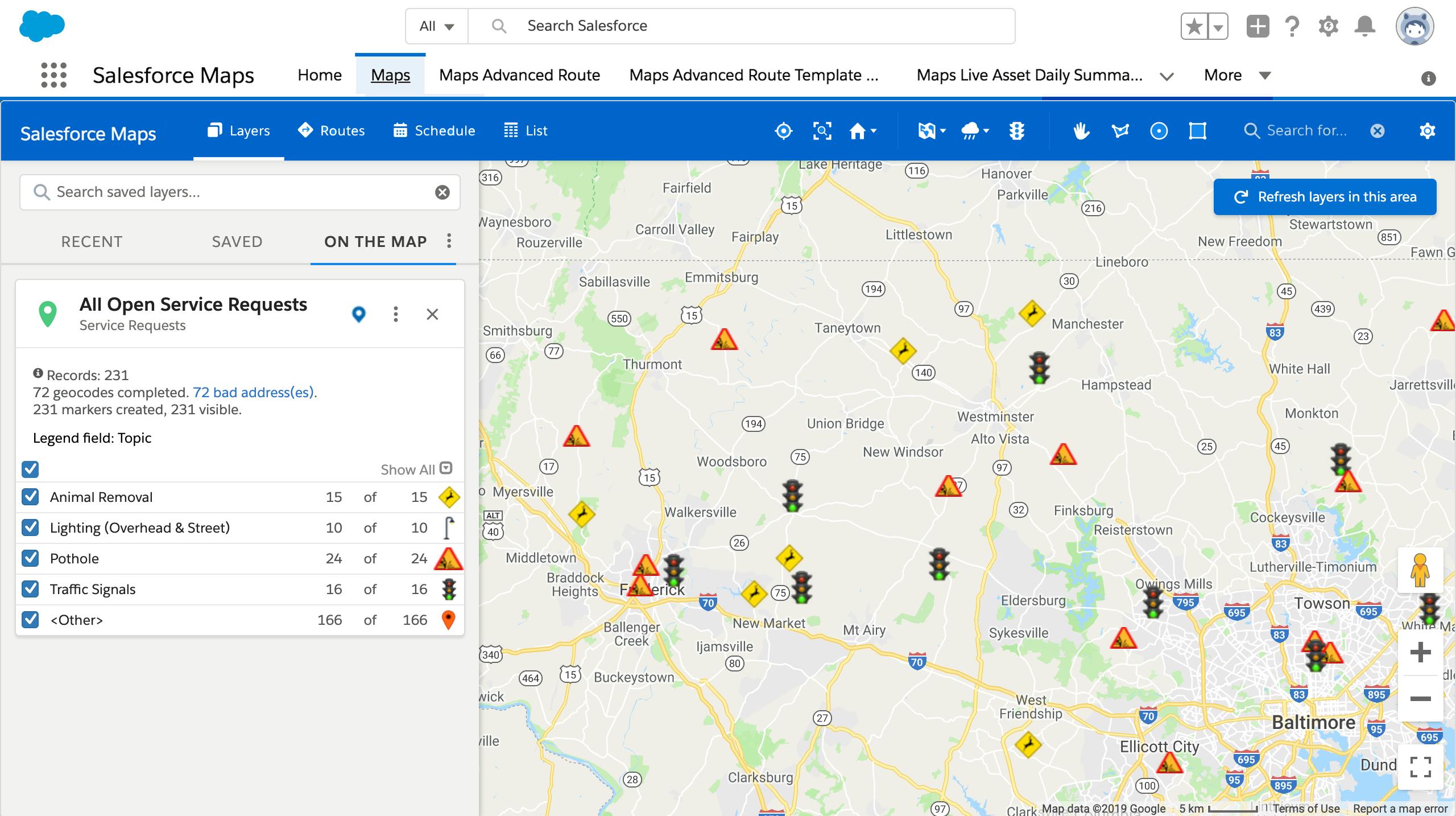 Map-Based Visualisation