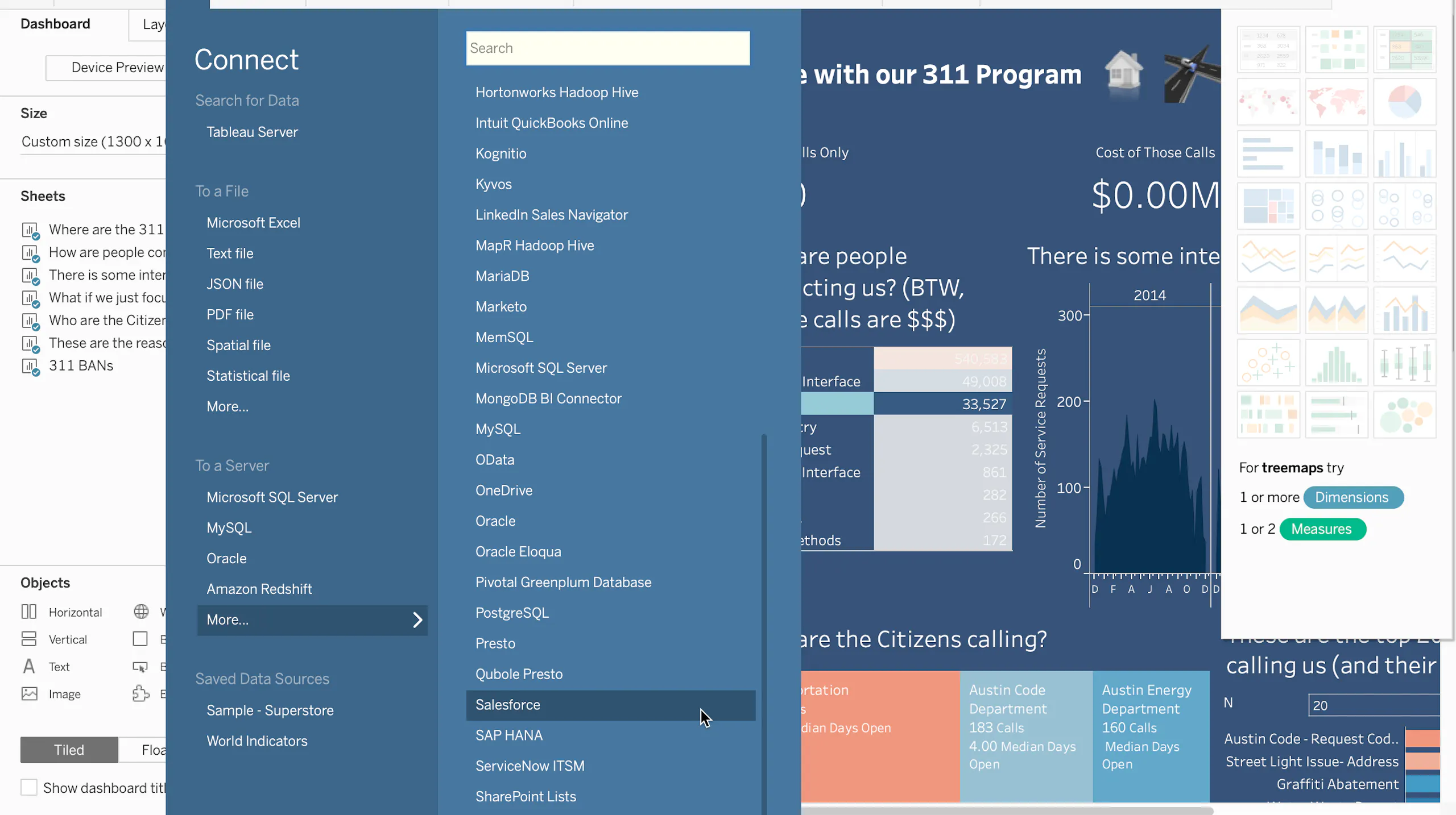 Build your Dashboards