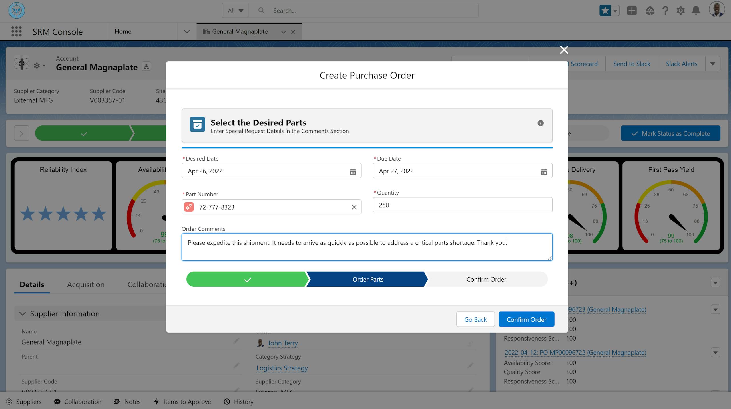 Easily Create Purchase Orders with No-Code Process Automation Tools
