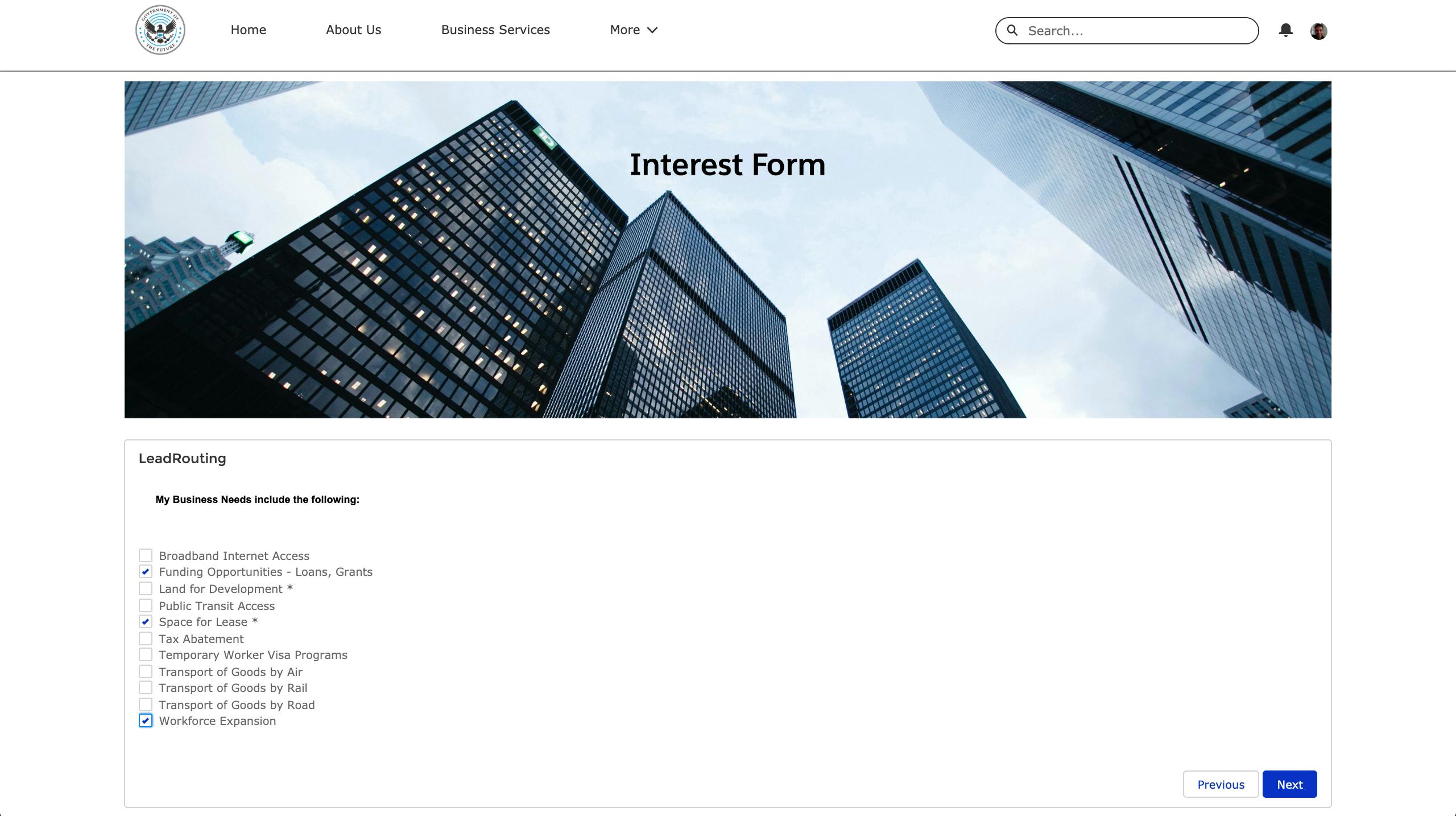 Collect Applications