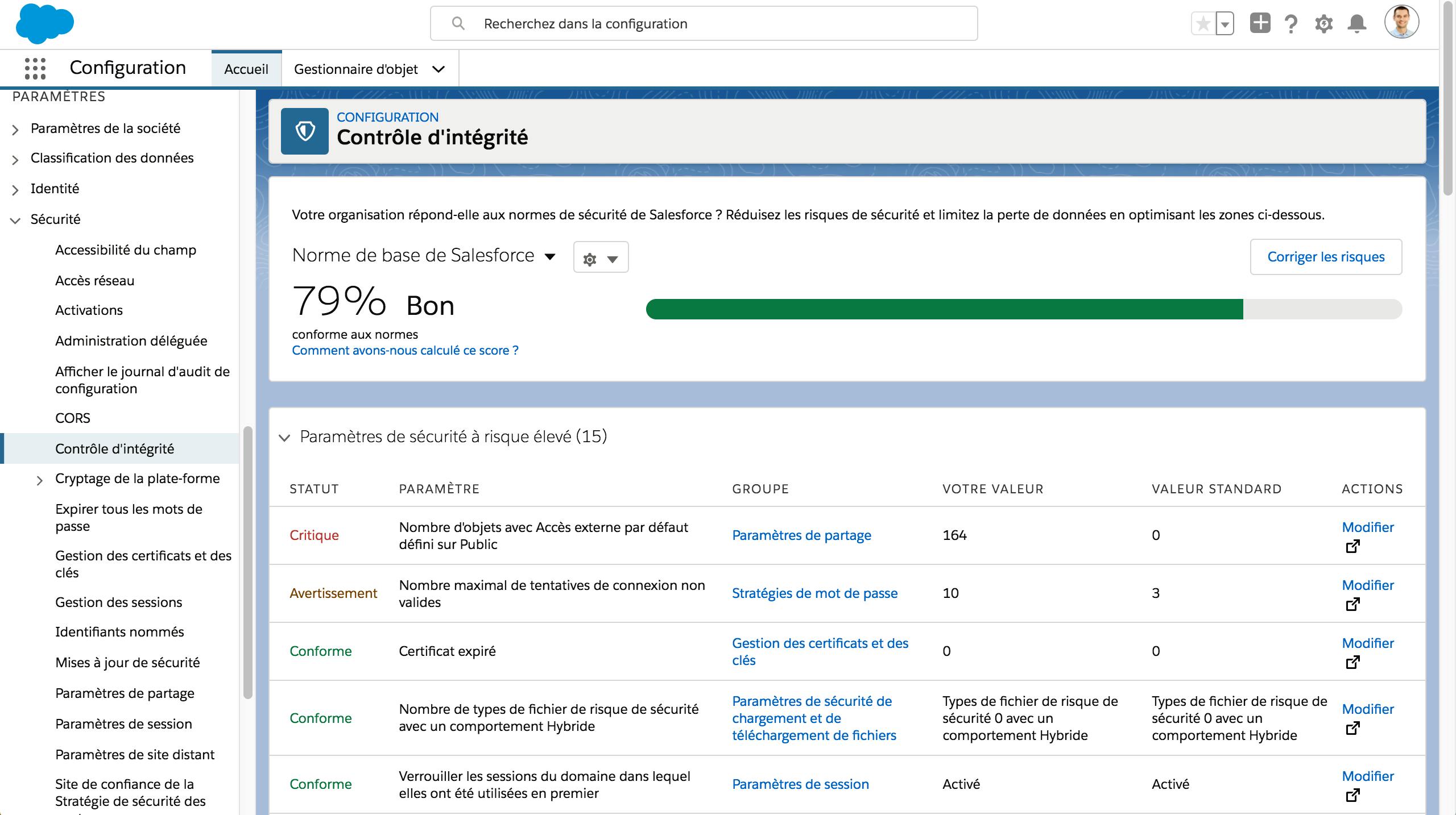 Définir des modèles de sécurité