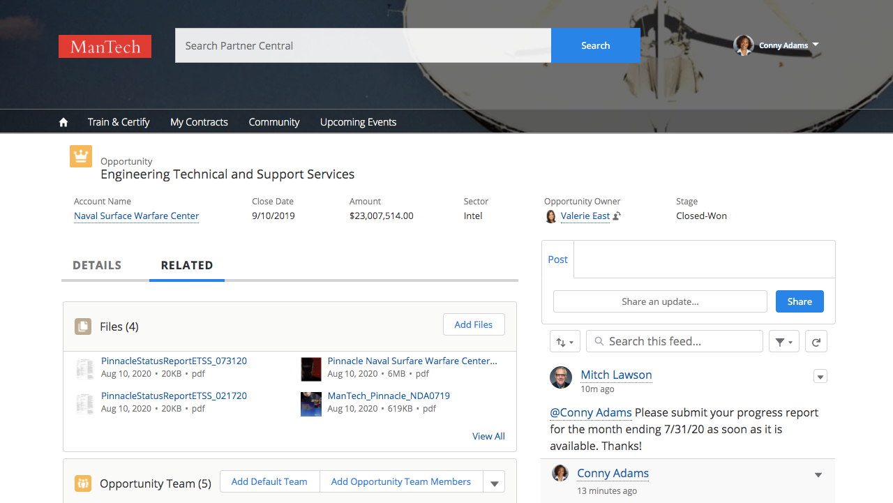 Share Information Via Communities