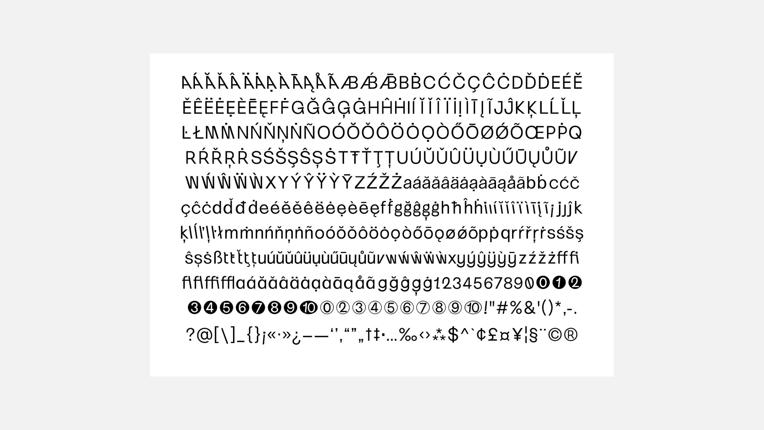 Güggeli Specimen, by SFB Fonts