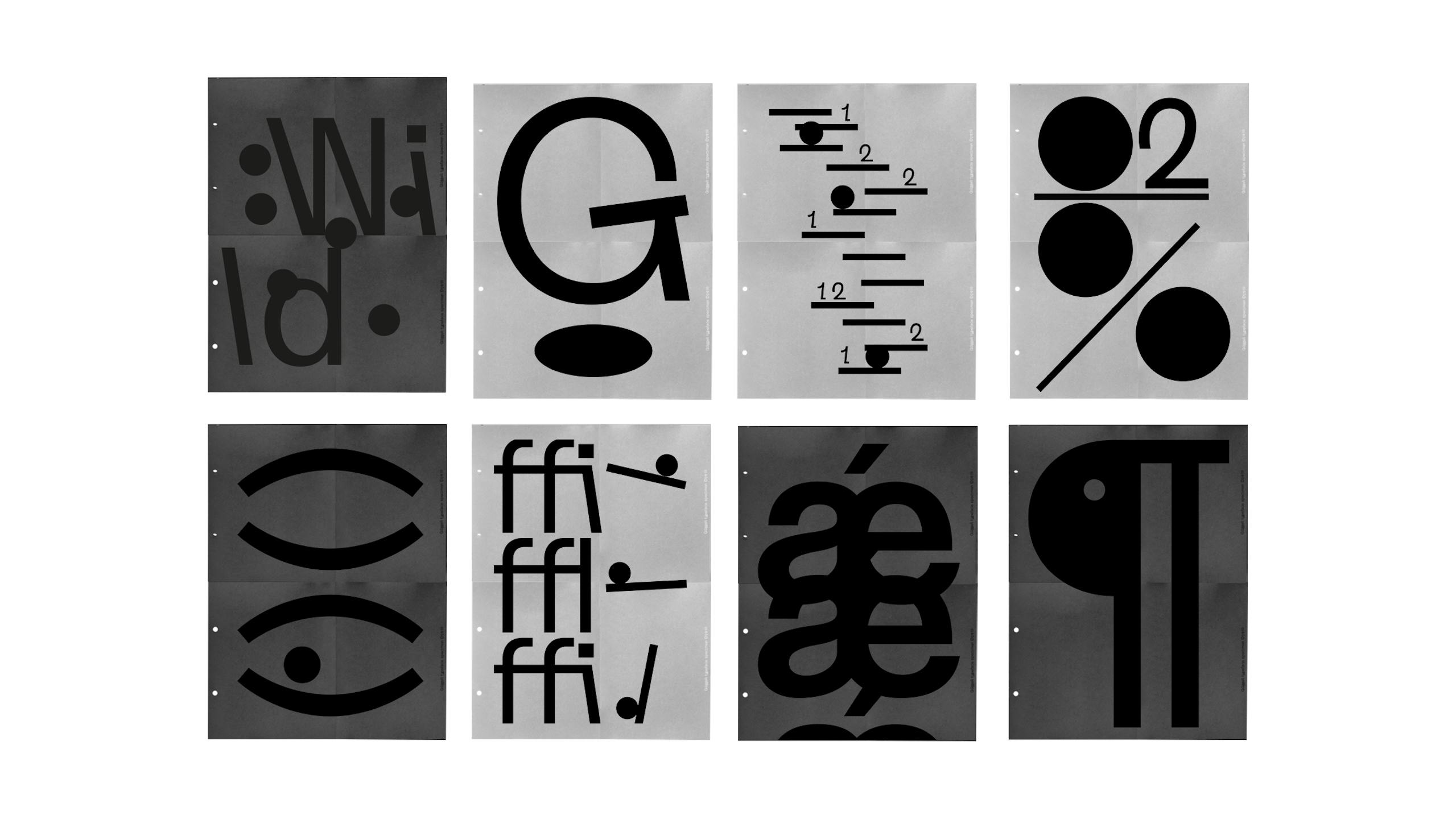 Güggeli Specimen, by SFB Fonts