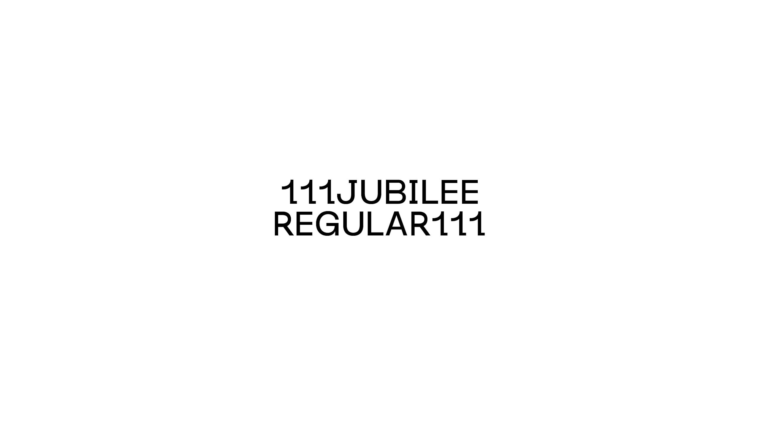 Jubilee Specimen, by SFB Fonts