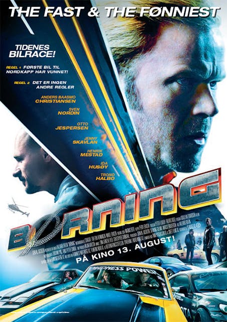 Burning poster