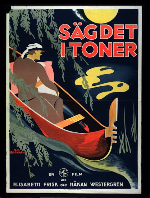 Säg det i toner © 1929 AB Svensk Filmindustri