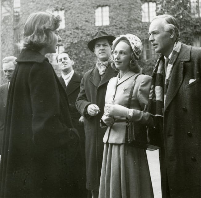Ingrid Bergman visiting Råsunda in October 1948. From AB Svensk Filmindustri’s archive at the Centre for Business History in Stockholm.