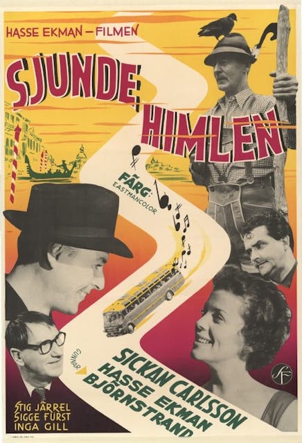 Sjunde himlen © 1956 AB Svensk Filmindustri