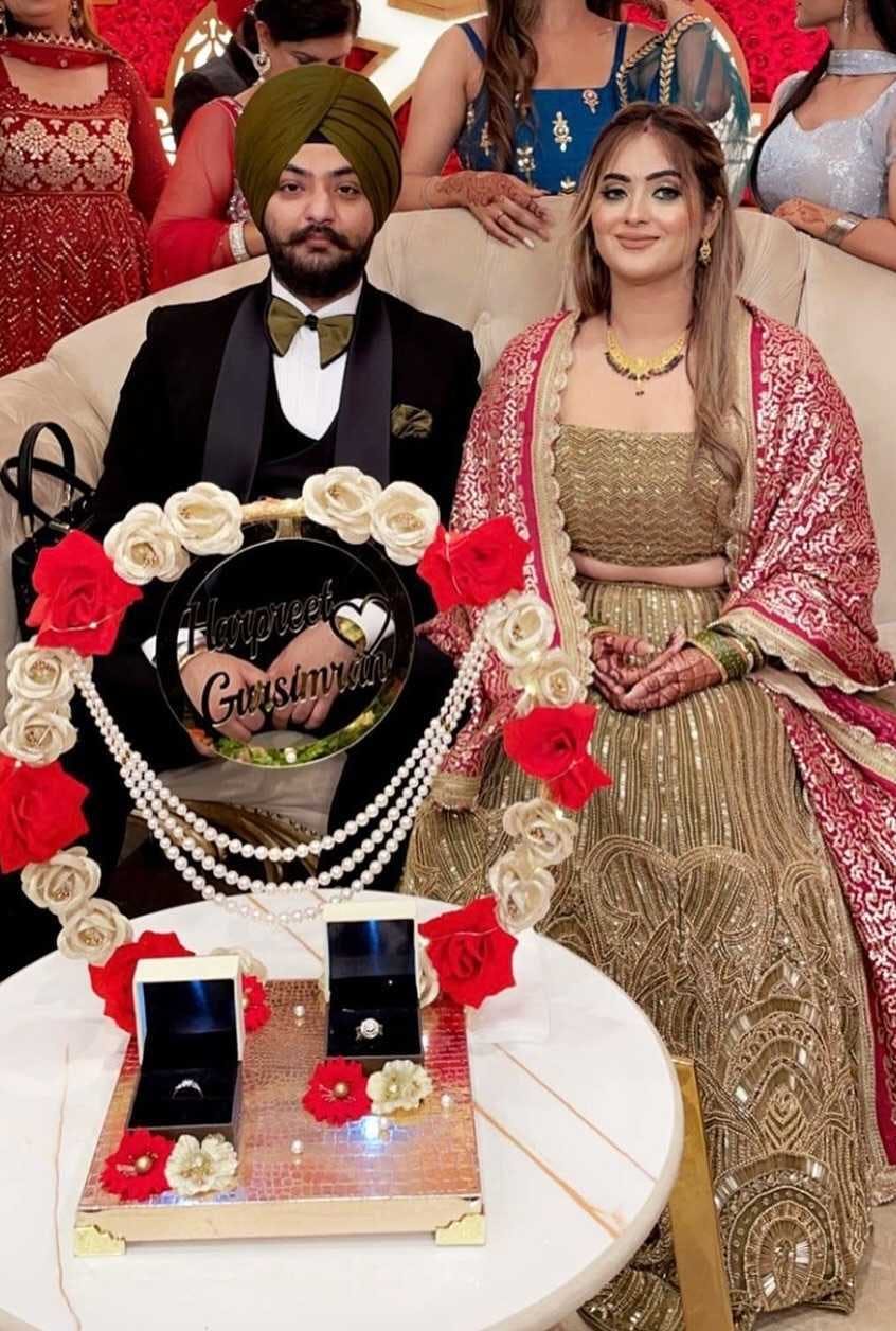 Punjabi Wedding Sagai Photography