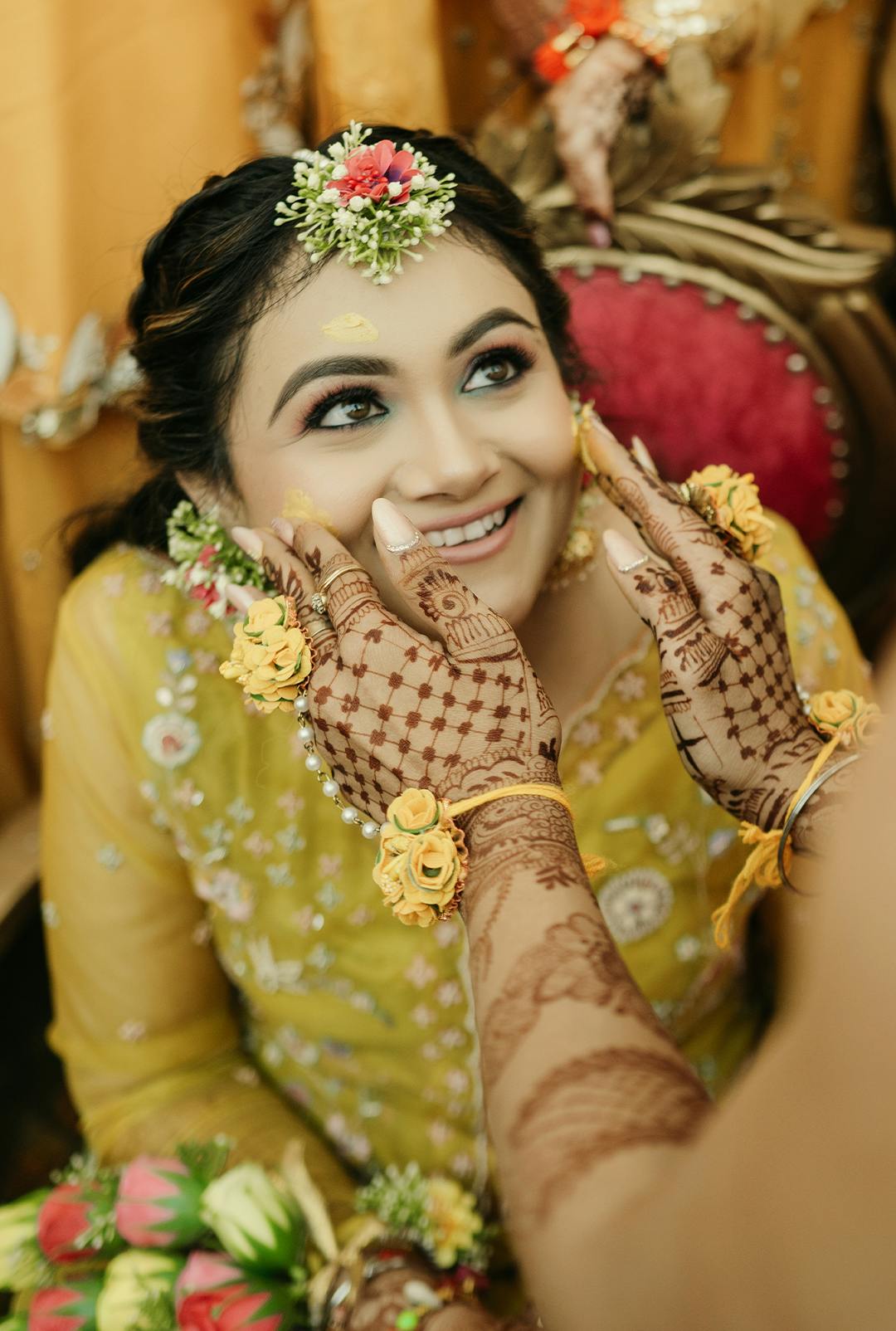 Bridal Haldi Photoshoot