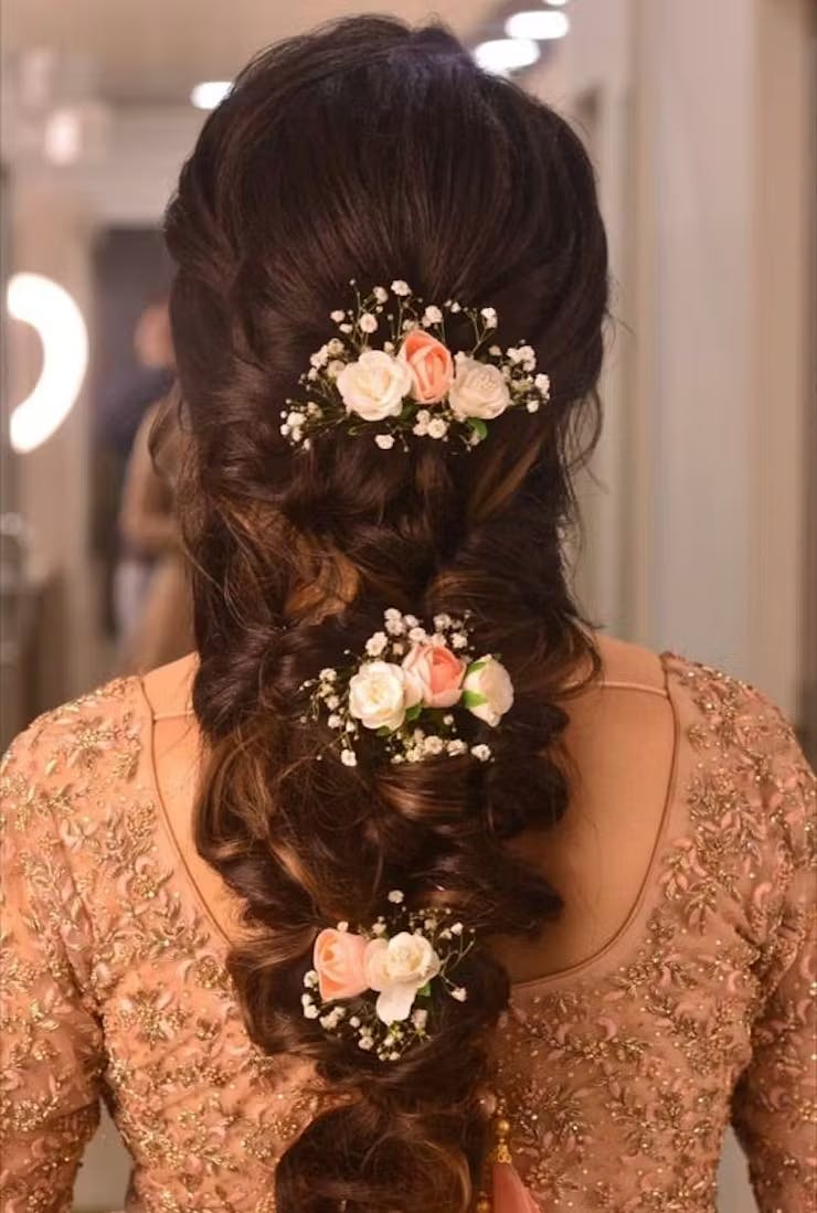 Trending Bengali Bridal Hairstyle 