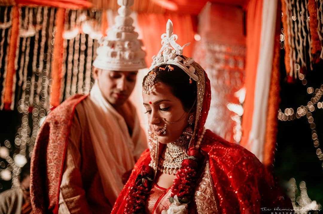 Bengali wedding sath paak e badha