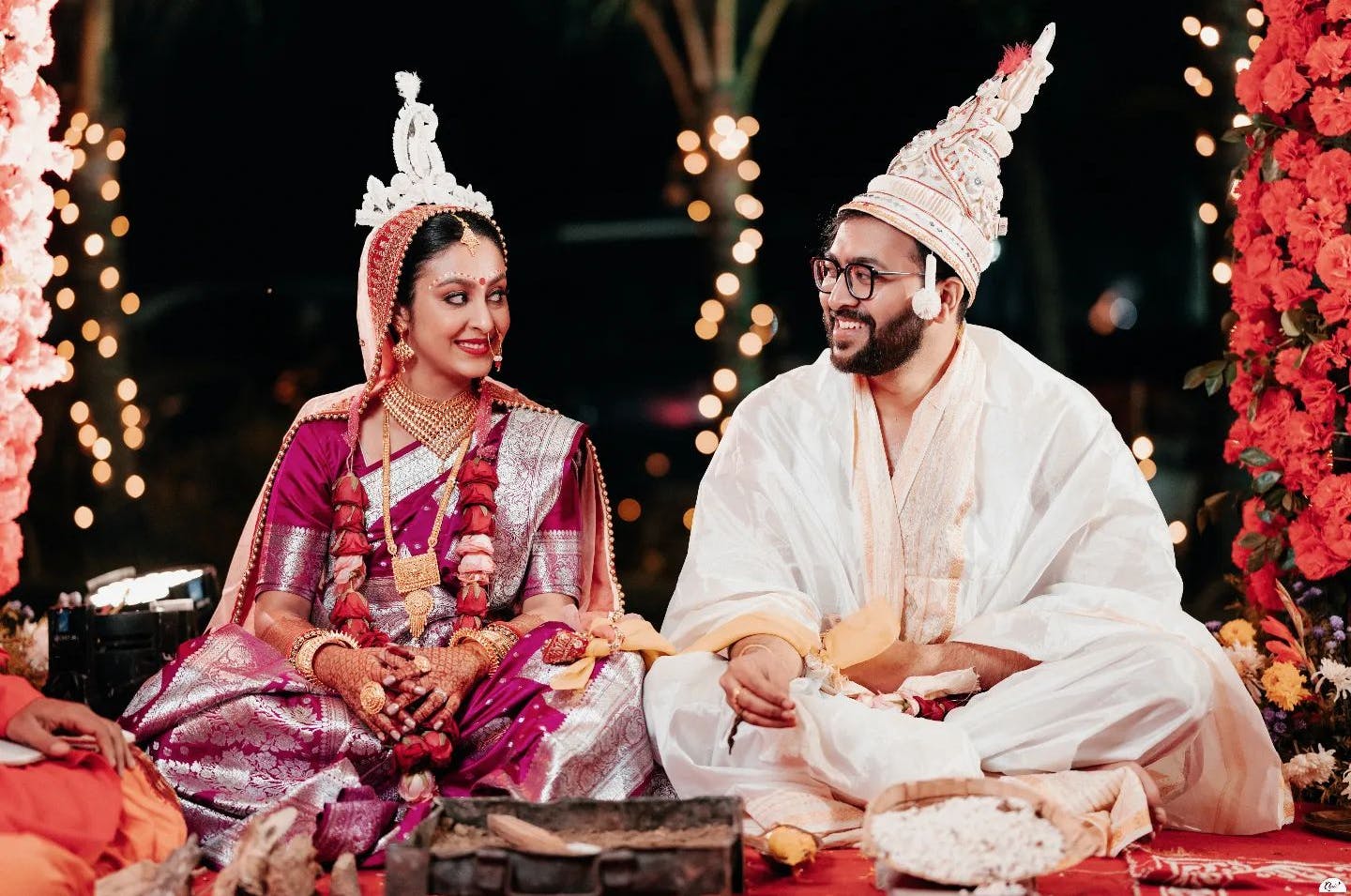 Candid Bengali couple Photography