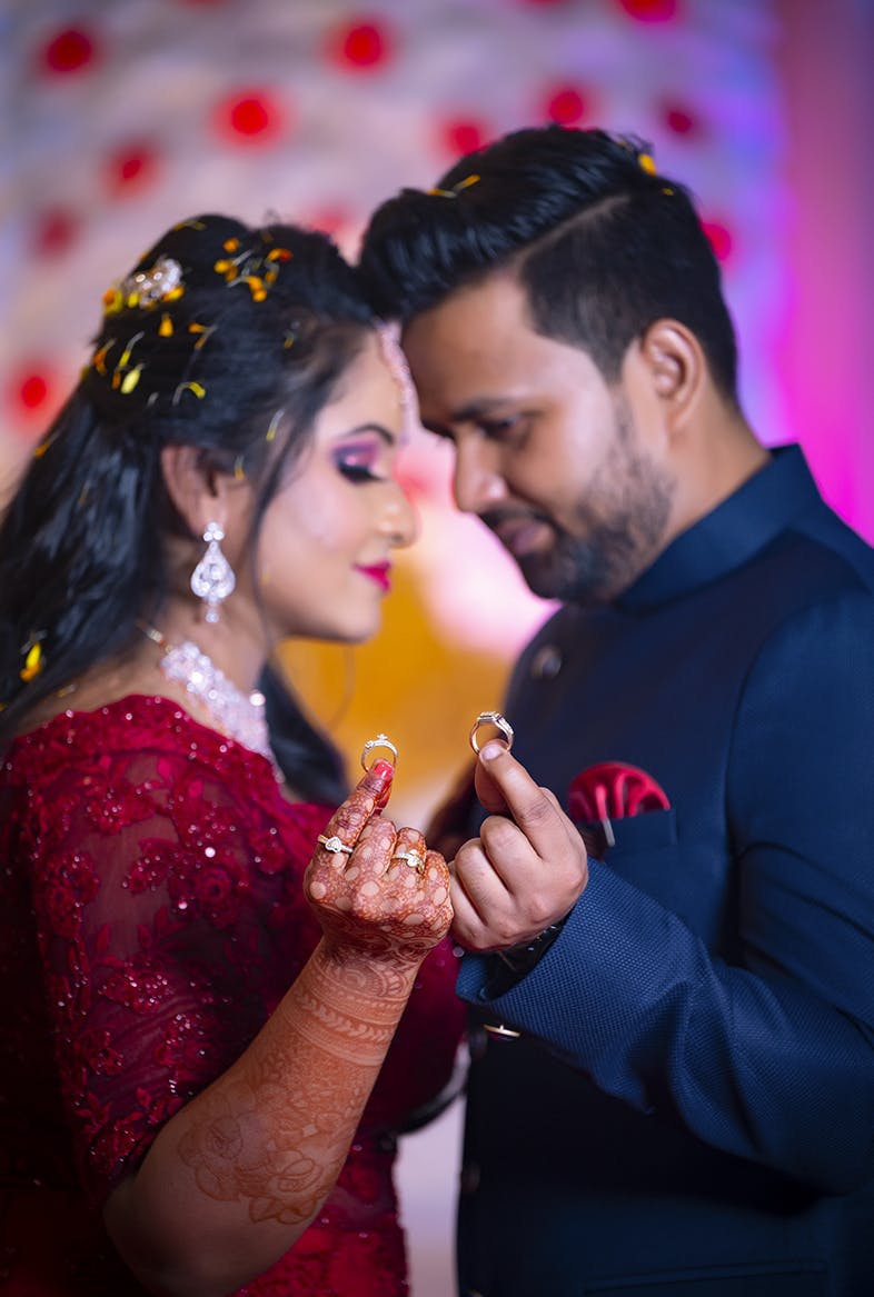 Nirbandh ritual couple photoshoot