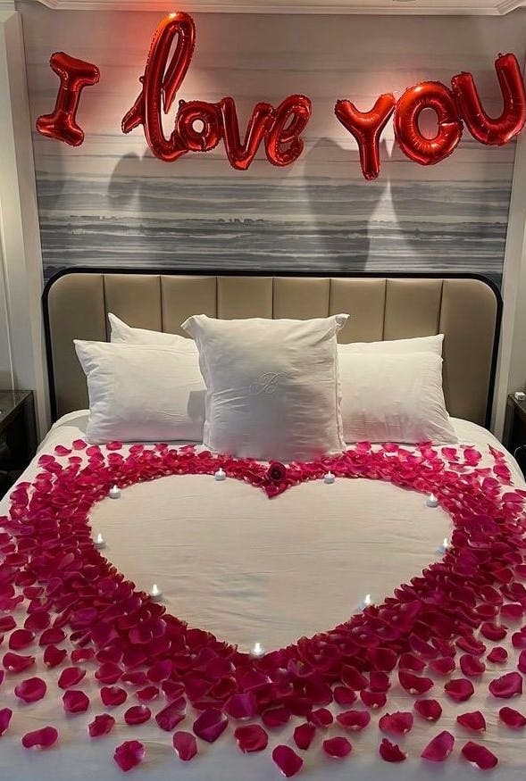bed decoration for basar raat