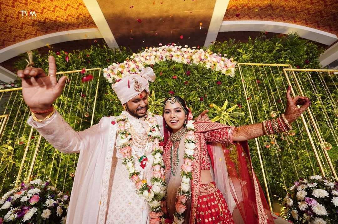 Bihari wedding ritual couple