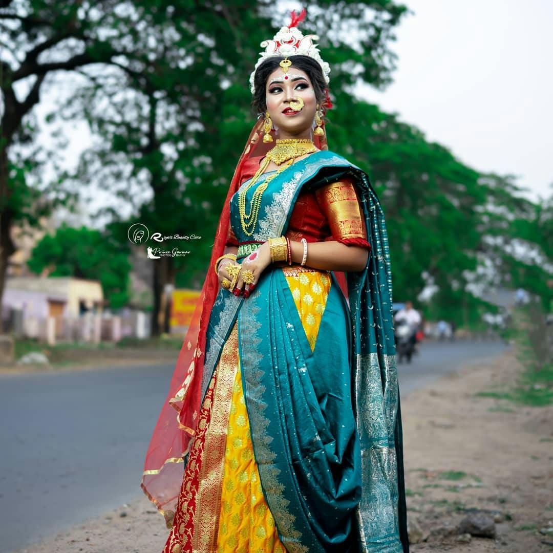 Traditional Bengali Bridal Look