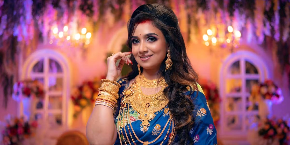 Bengali Bride Reception Look Inspiration