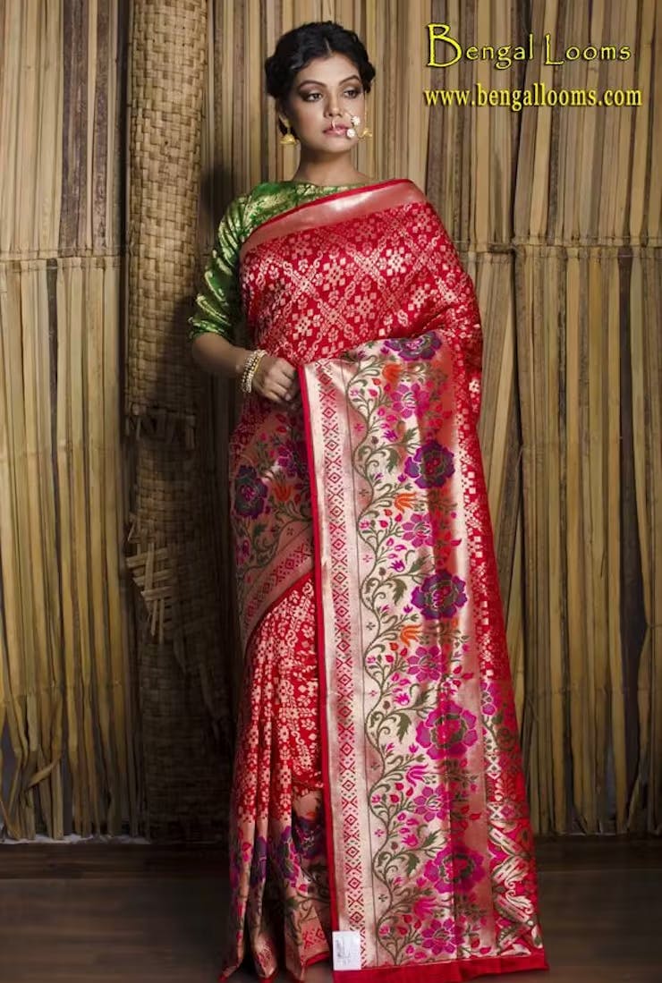 Trending bengali sarees for wedding 