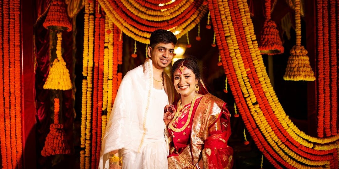 bengali wedding couple photography

