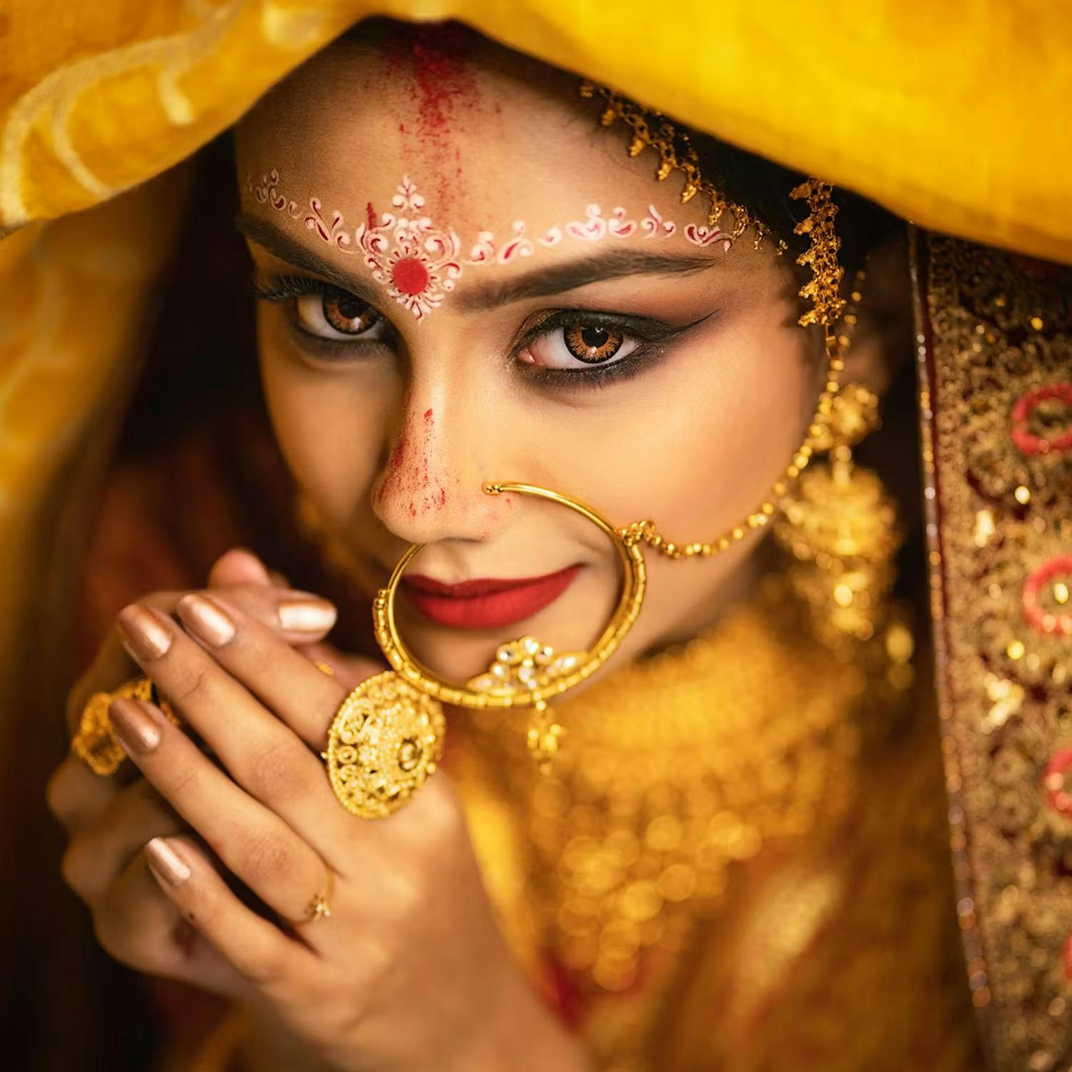  Chandan Designs For Bengali Bride