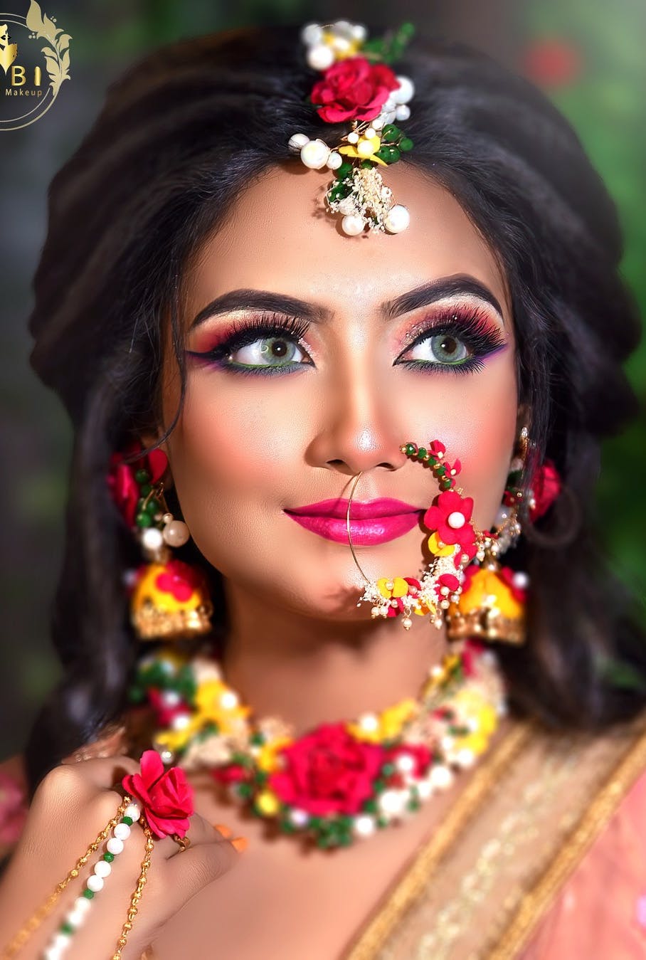 Bengali bridal hairstyle
