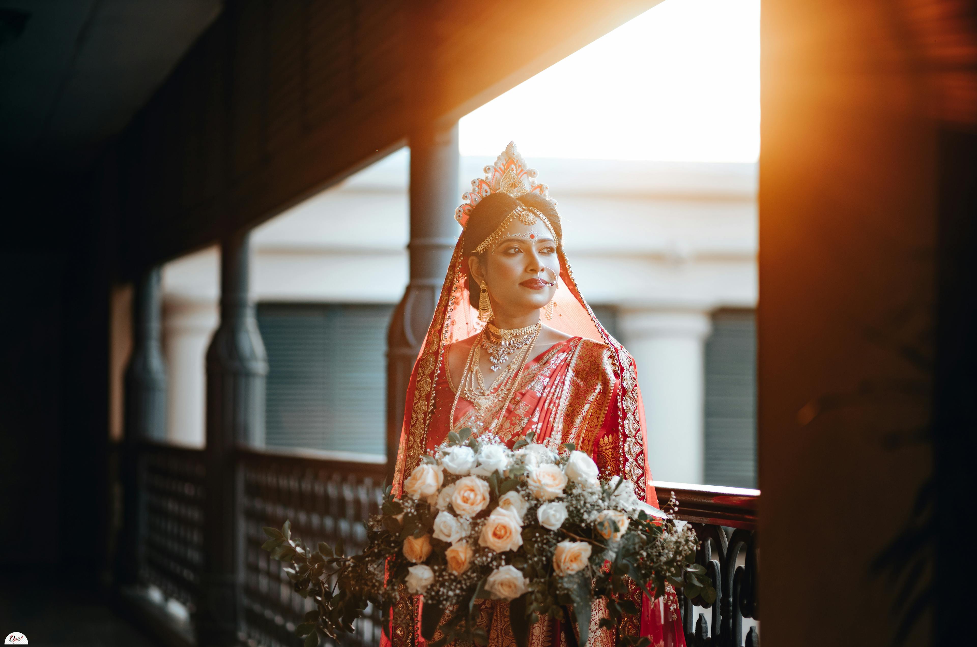 Beautiful bengali bride