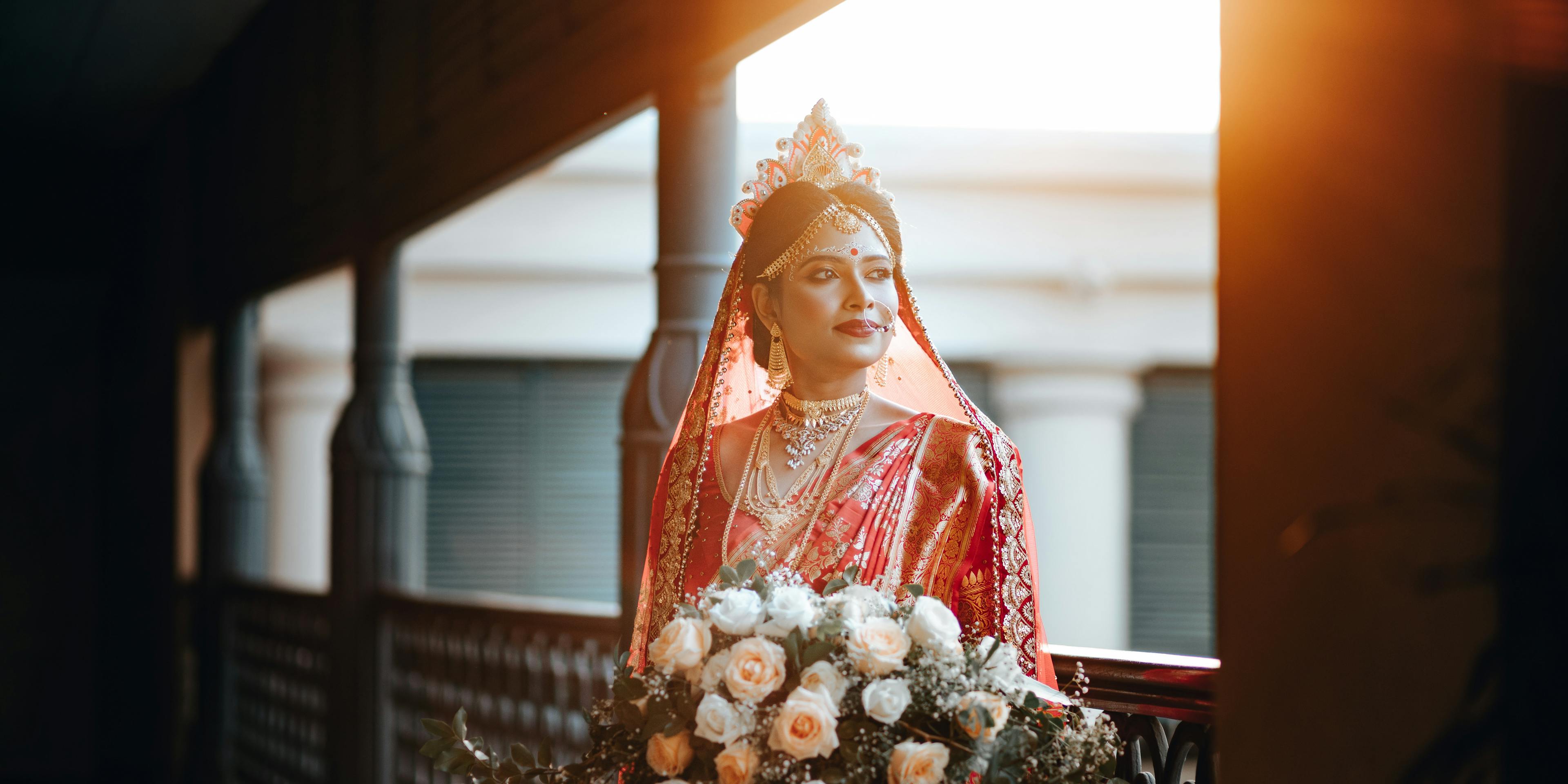 Beautiful bengali bride